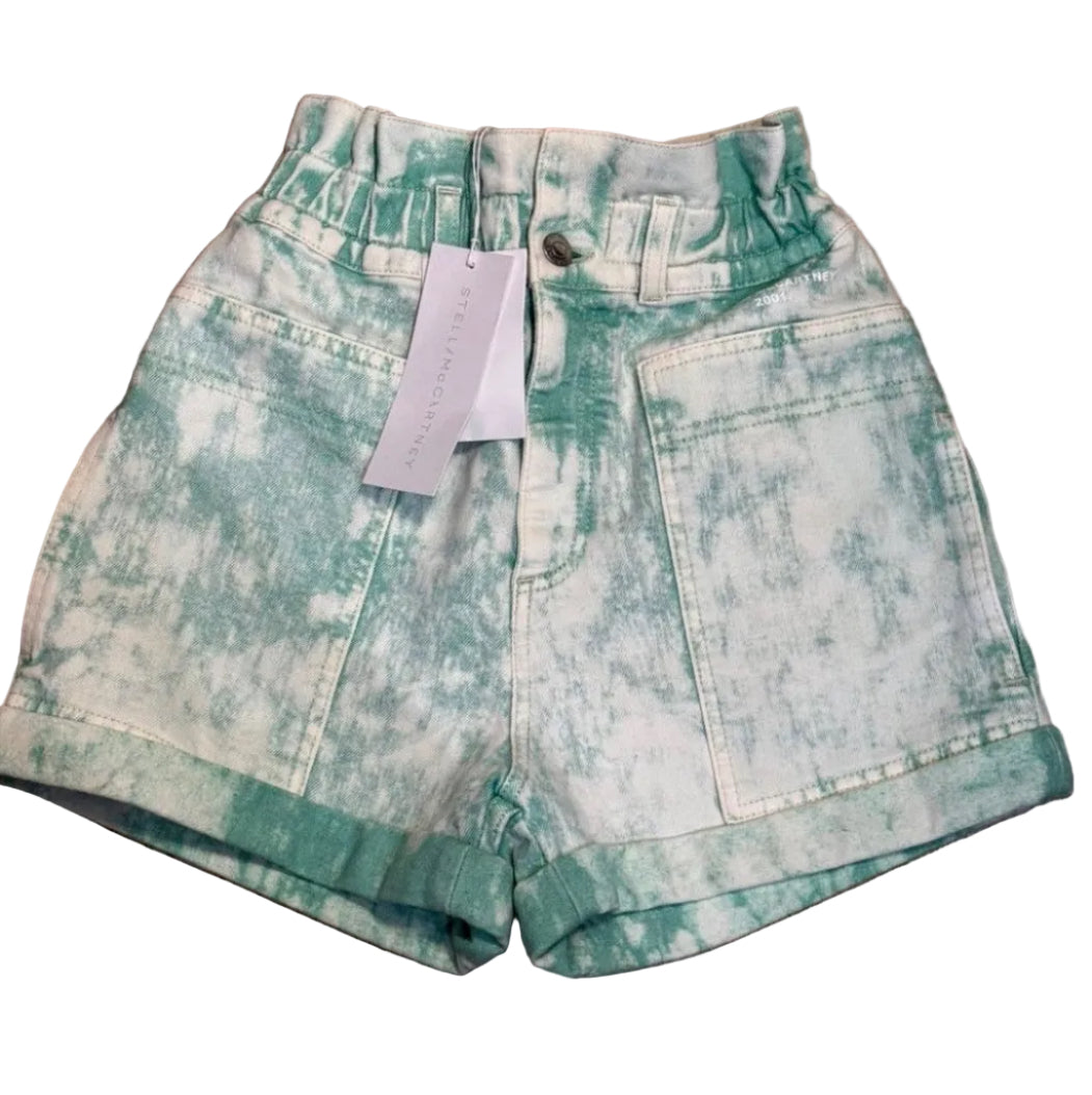 ✨ Neuf 525€ Stella Mc Cartney - Short taille haute - tye & dye - T34 XS ✨