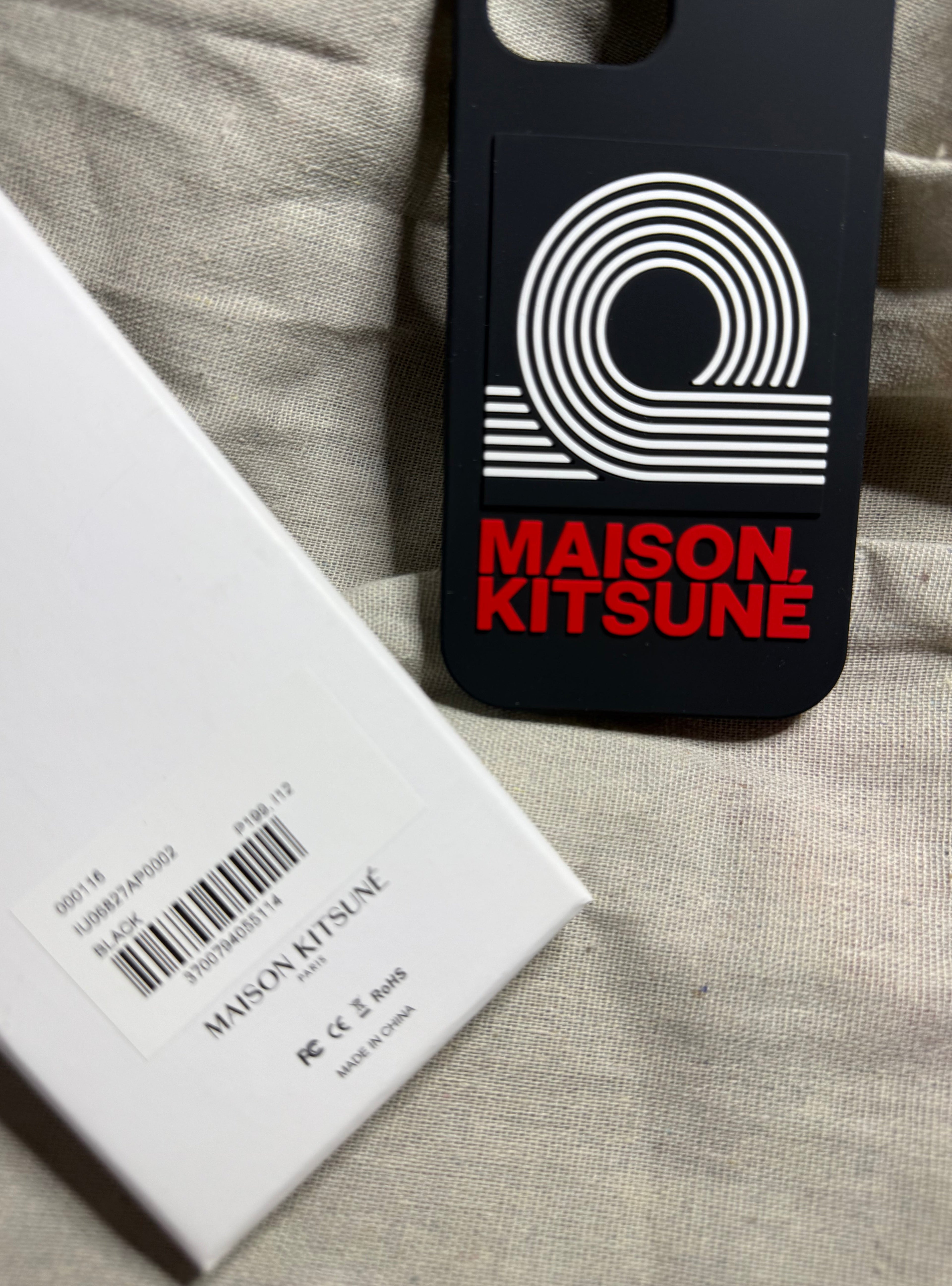 ✨ Neuve 70€ Maison Kitsuné coque iPhone 12 et 12 pro full set ✨