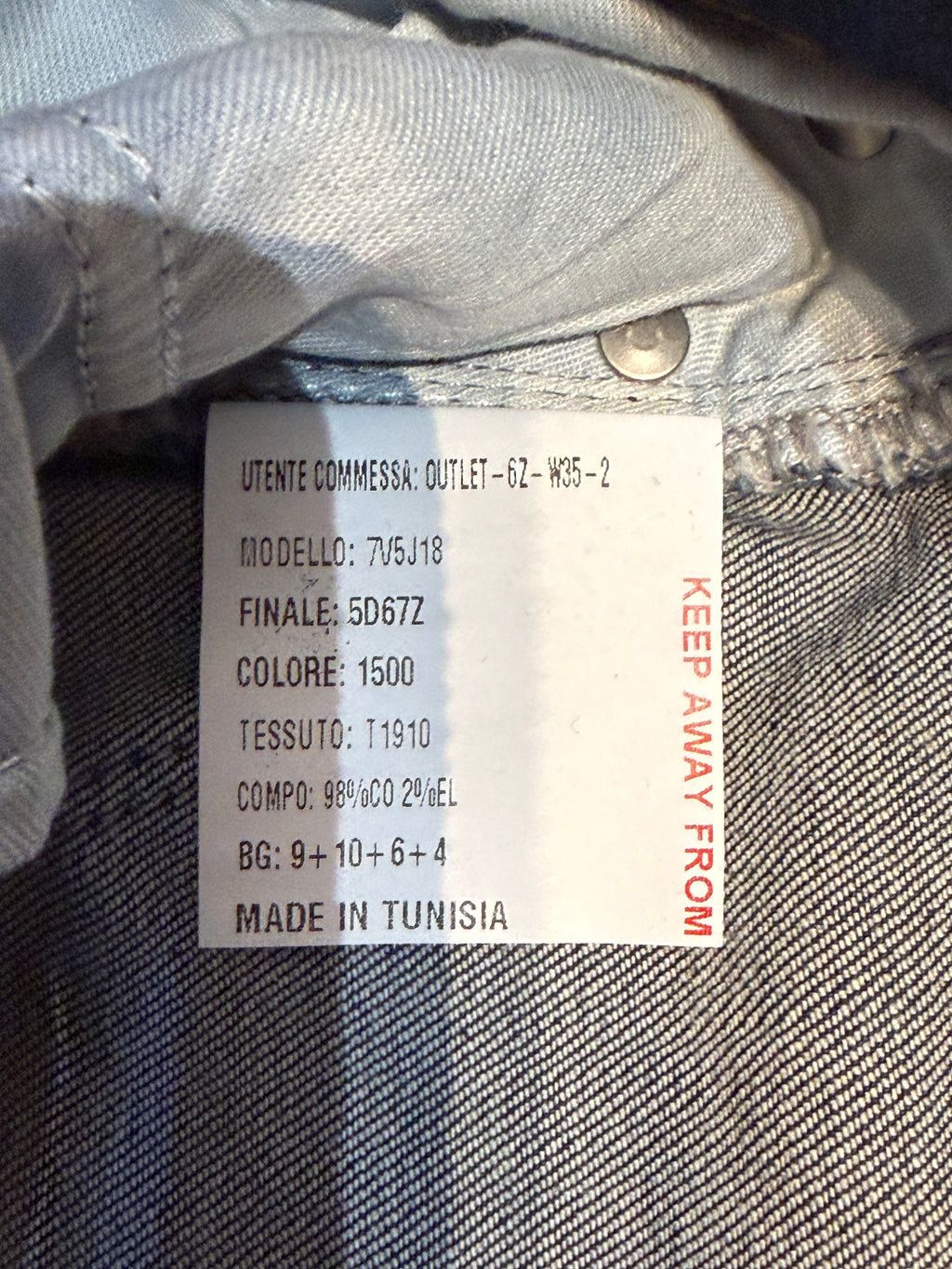 ✨ Neuf valeur 250€ - Armani Jeans - jean slim - T34 ok petit 36 ✨