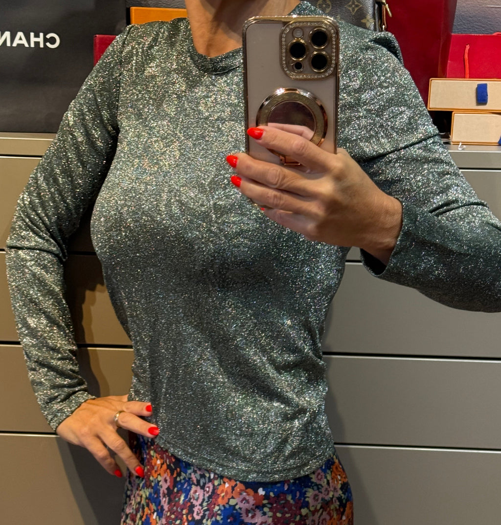 Neuve 300€ - Collina Strada - blouse fine lurex - Taille M ok 36/38/40 ✨