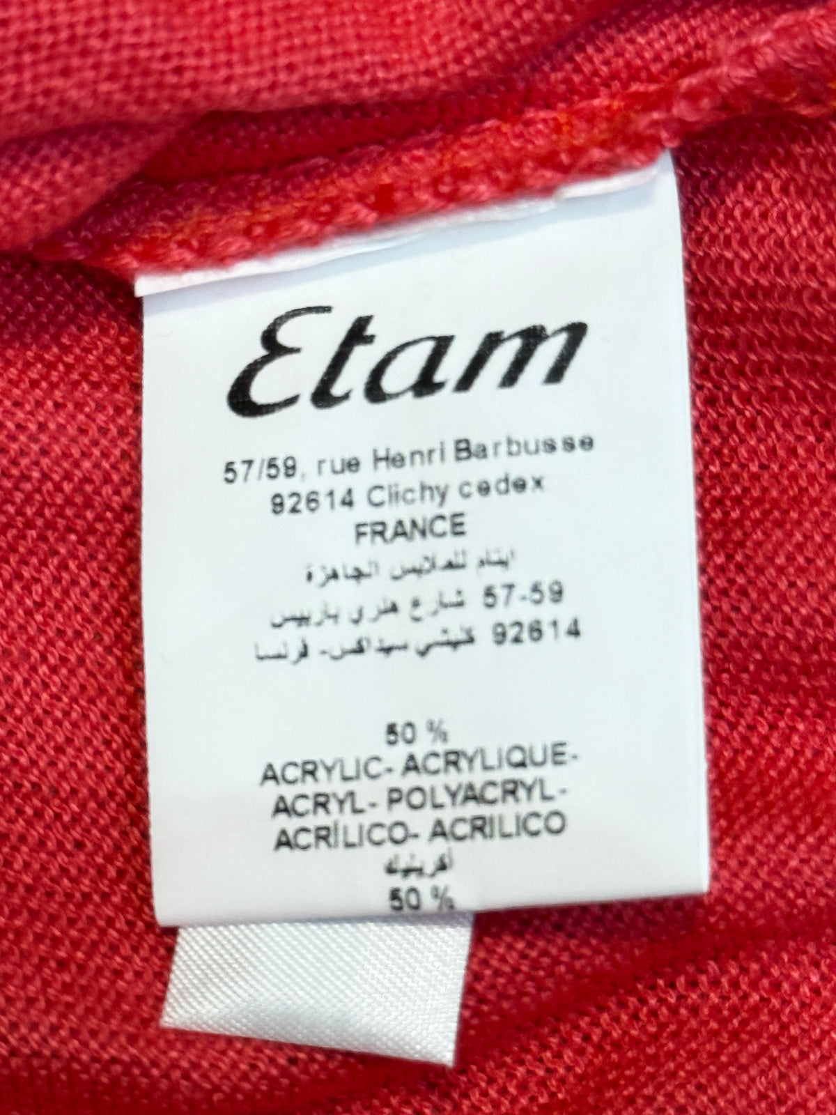 ✨ Neuf 35€ - Etam - boléro à nouer - Taille 34 XS ✨