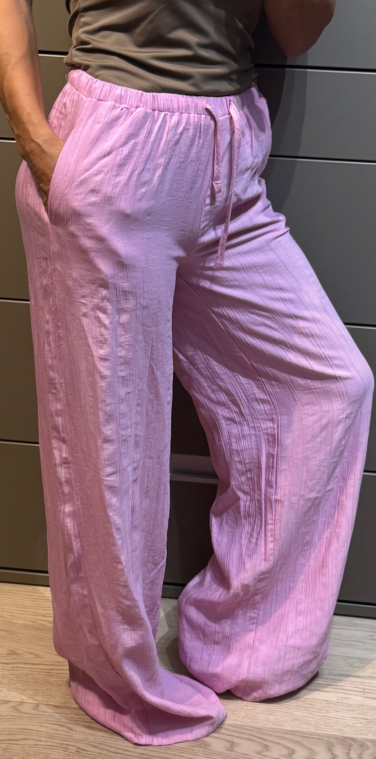 ✨ Neuf 22,99€ - Jenyfer - Pantalon Fluide Rose - T34 ok 38 ✨