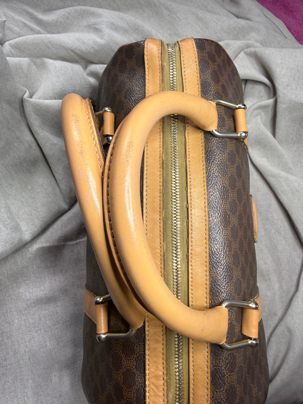✨ Sac Céline Boston 30 Macadam Vintage – Une Pépite Iconique ✨