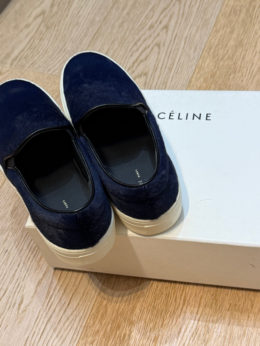 ✨ Neuves 850€ - Céline - Baskets veau poulain - T36 ✨