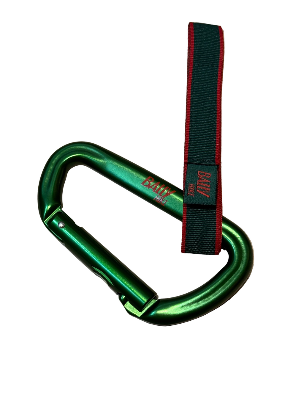 ✨ Neuf 180€ Bally Mousqueton Porte-clés vert full set ✨