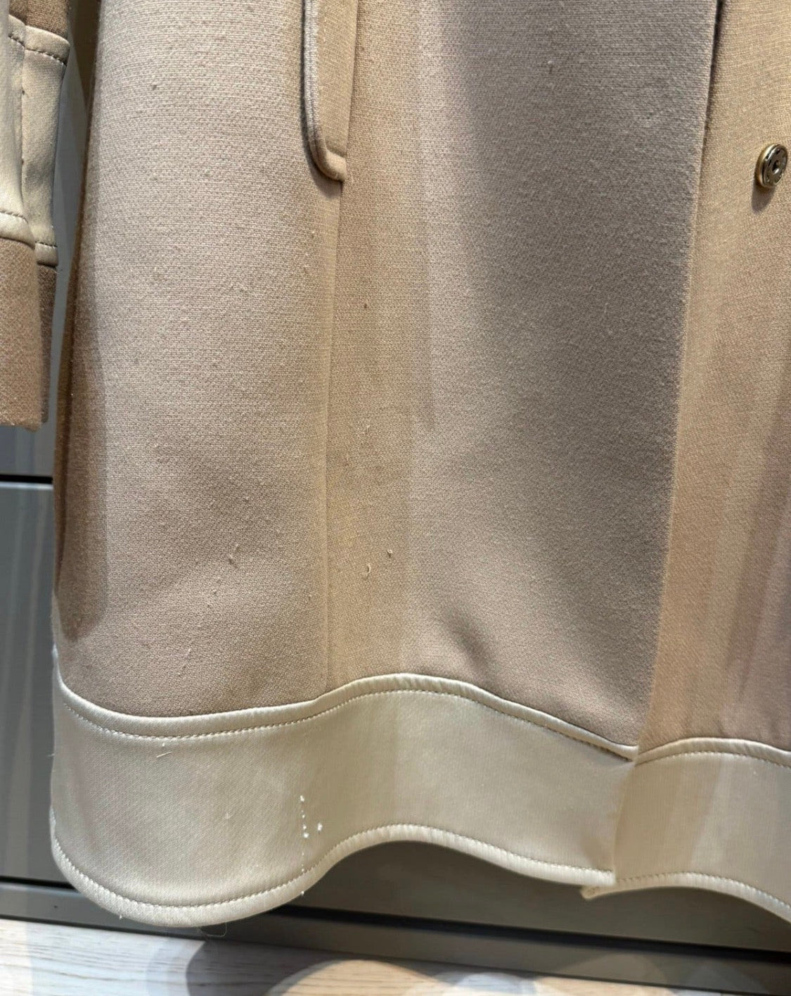 ✨ Elisabetta Franchi - Luxe - Manteau long Gold - T36 ✨