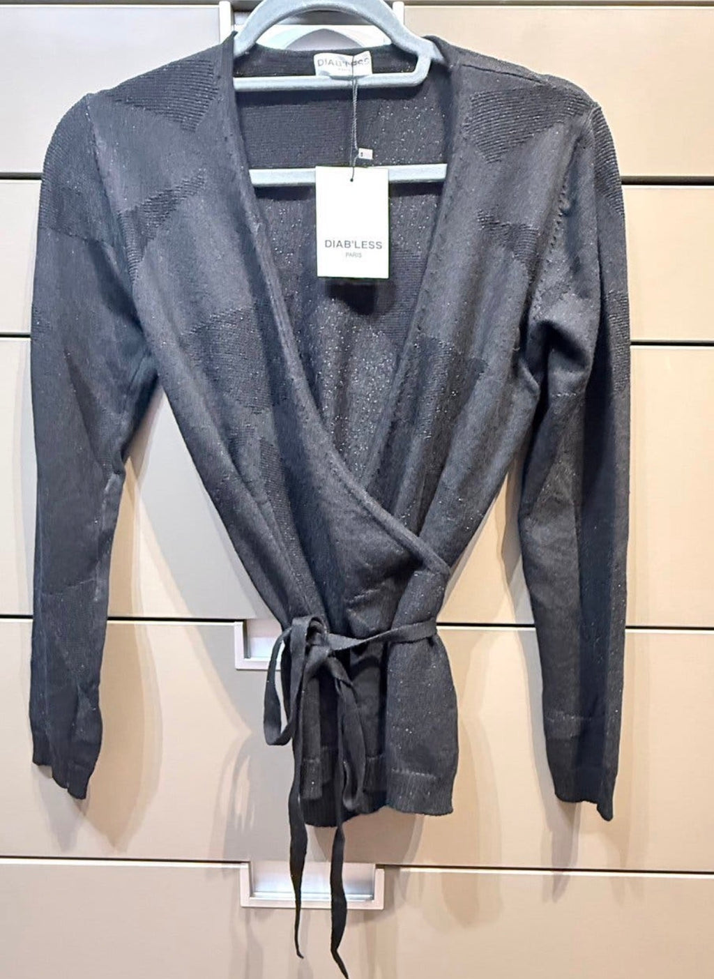 ✨ Neuf 79€ - Diab’less - Gilet cache cœur couleur au choix -Taille unique ✨