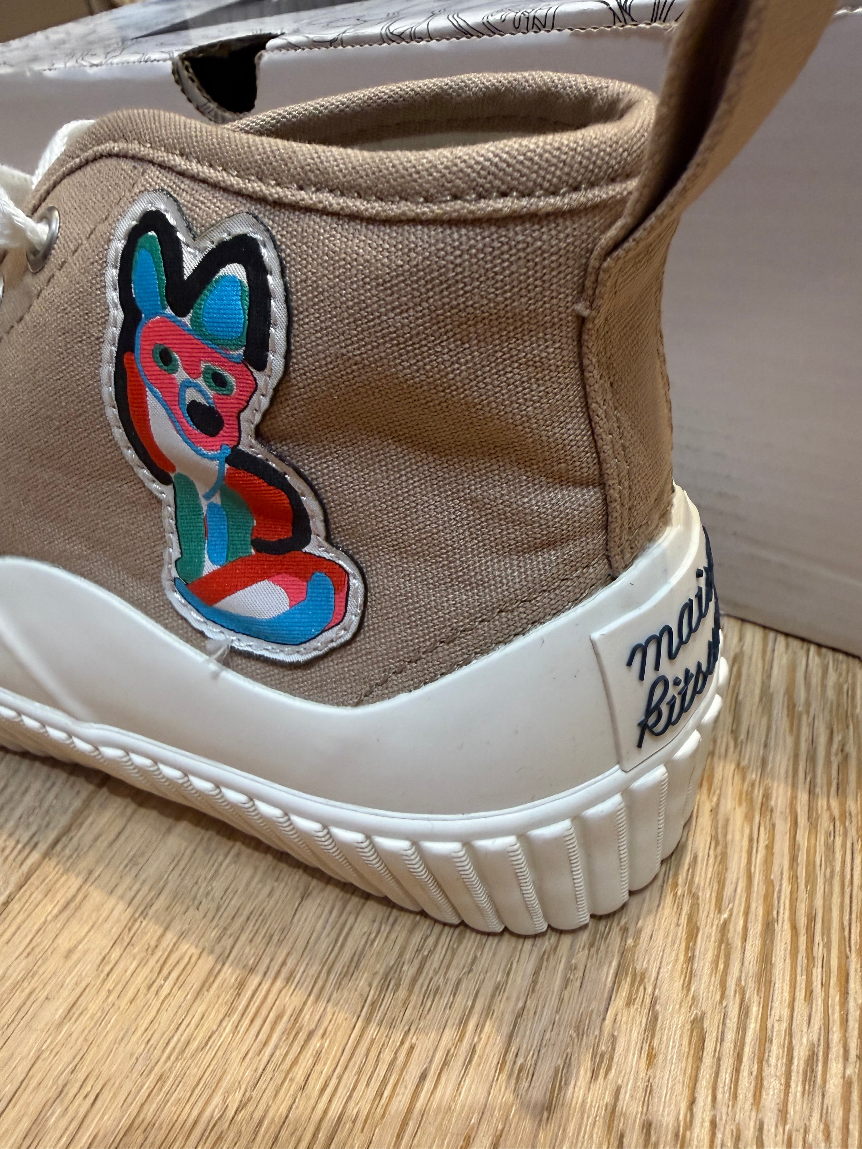 ✨ Neuves 230€ Exceptionnelles Maison Kitsuné T37 baskets montantes ✨