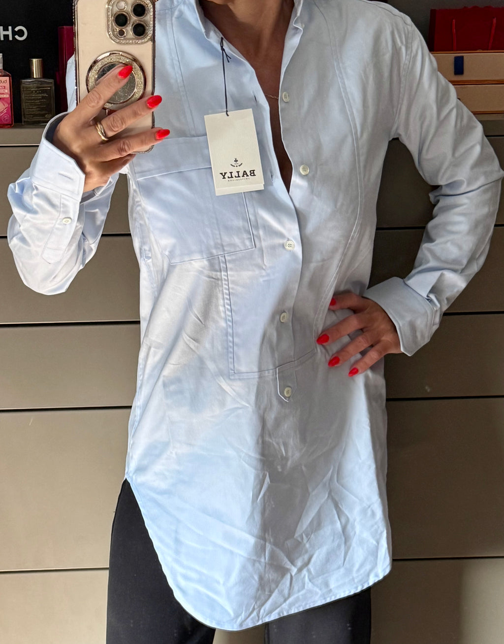 ✨ Neuve 590€ - Bally - Chemise Tunique en Coton - Mixte ✨