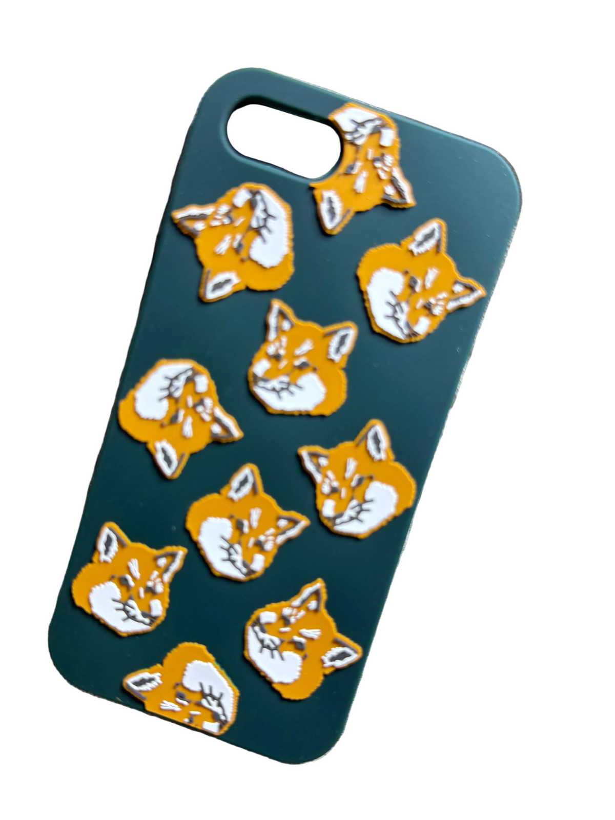 ✨ Neuve 70€ Maison Kitsuné Coque iPhone 7, 8 et SE « All-Over Fox Head » 🦊 ✨