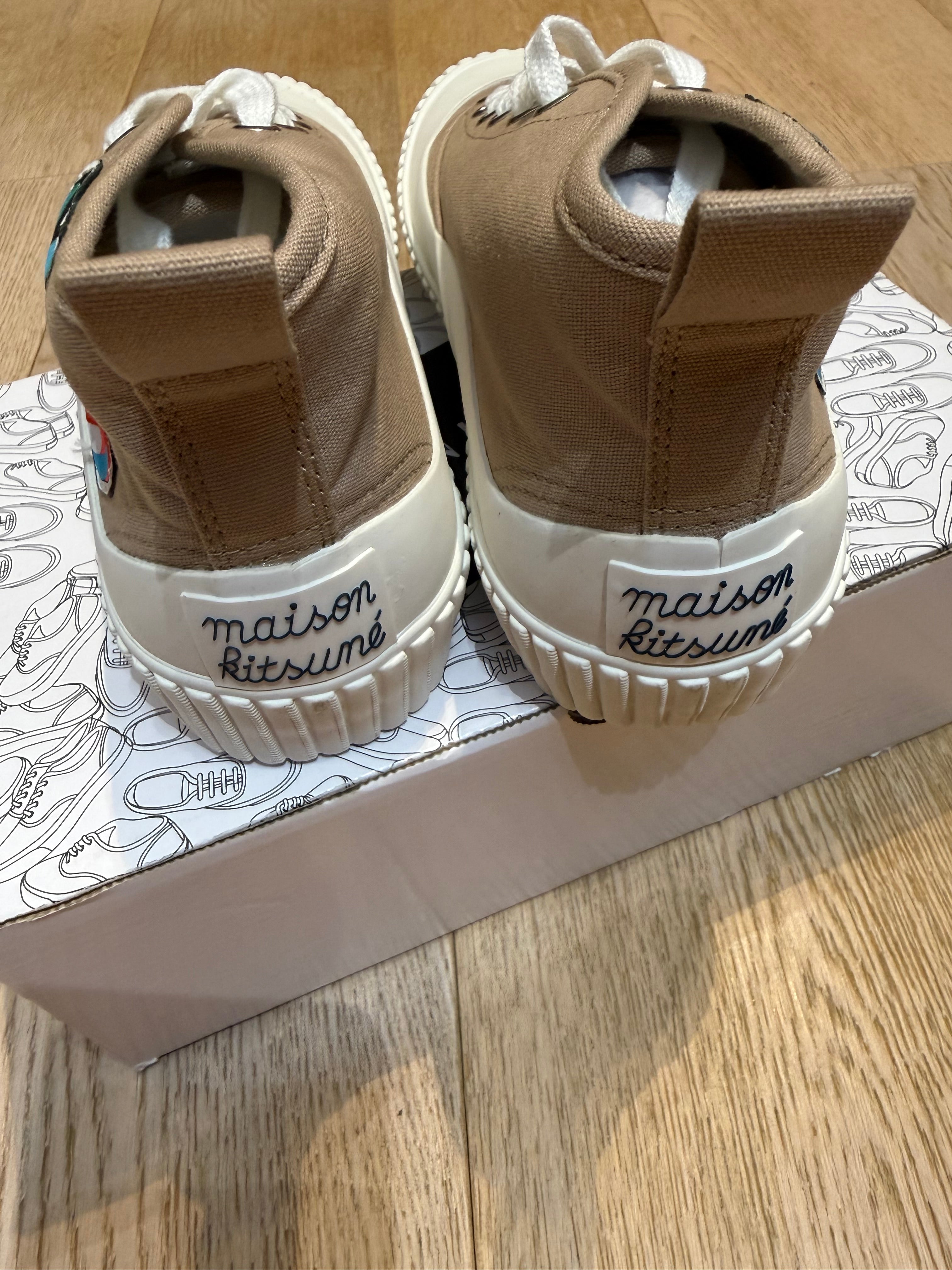 ✨ Neuves 230€ Exceptionnelles Maison Kitsuné T37 baskets montantes ✨