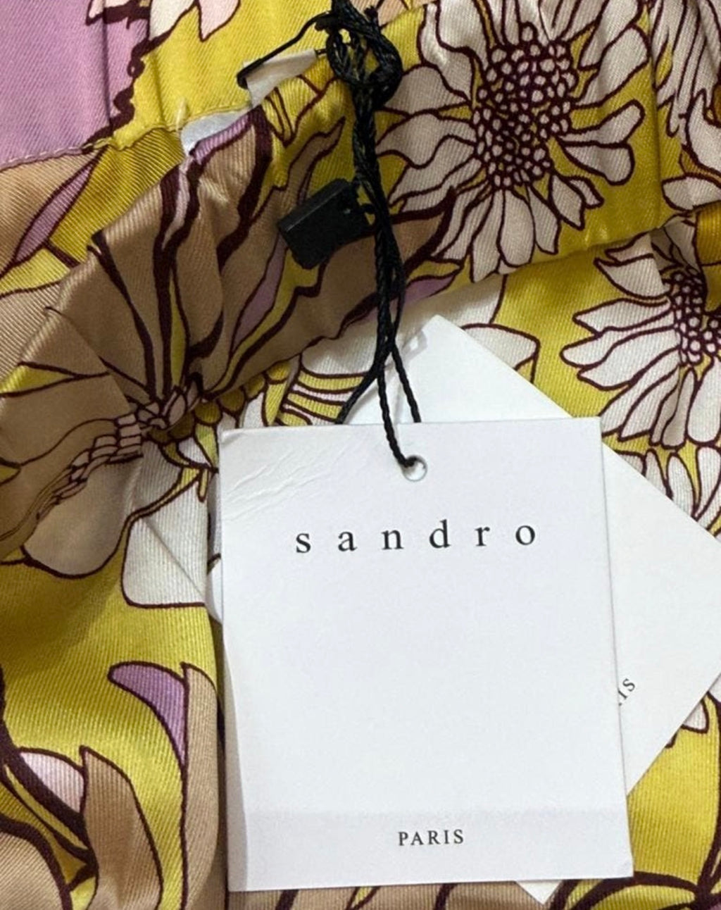 ✨ Neuf 195€ - Sandro - Short imprimé Flower Power - T36 ✨