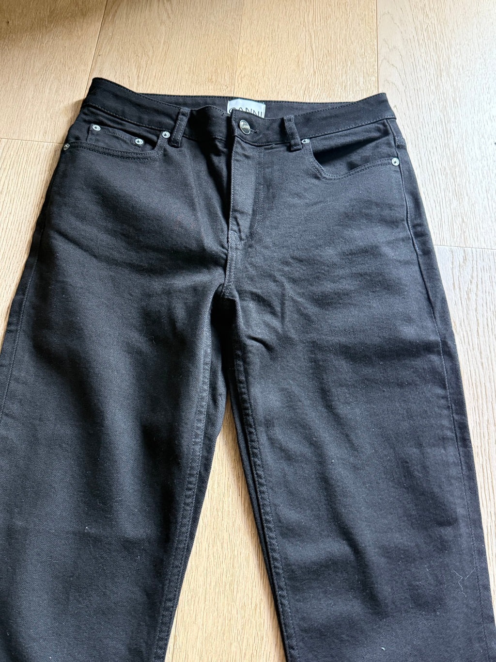 ✨ Neuf 165€ - Ganni - Jean noir Beksi - W29/L34 (38/40FR) ✨