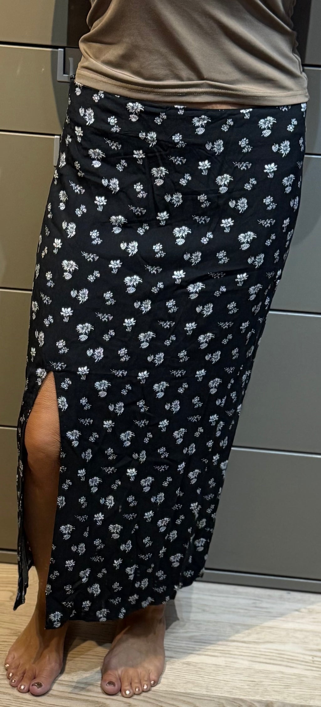 ✨ Neuve 19,99€ - Jenyfer - Jupe longue fendue - Taille M ok L ✨