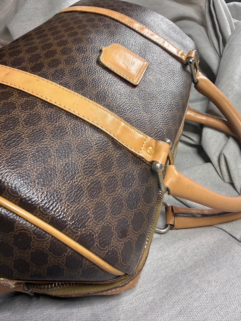 ✨ Sac Céline Boston 30 Macadam Vintage – Une Pépite Iconique ✨