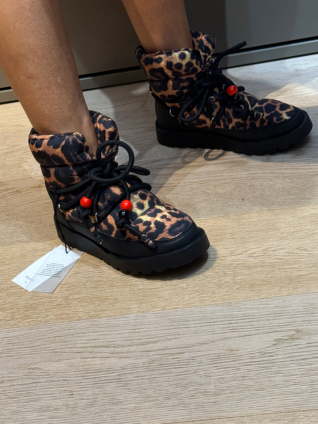 ✨ Neuves 249€ Bottes Arizona Love Snowkaki Léopard – Neuves Full Set – T.37 ✨