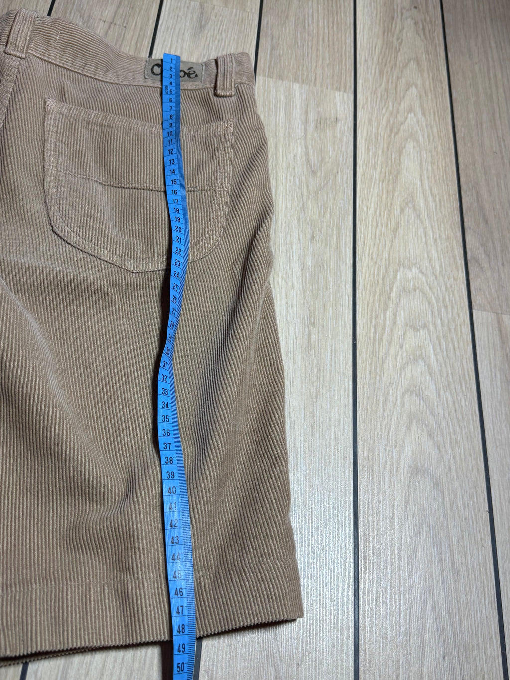 ✨ Chloé - Bermuda velours Camel - T34 XS ✨