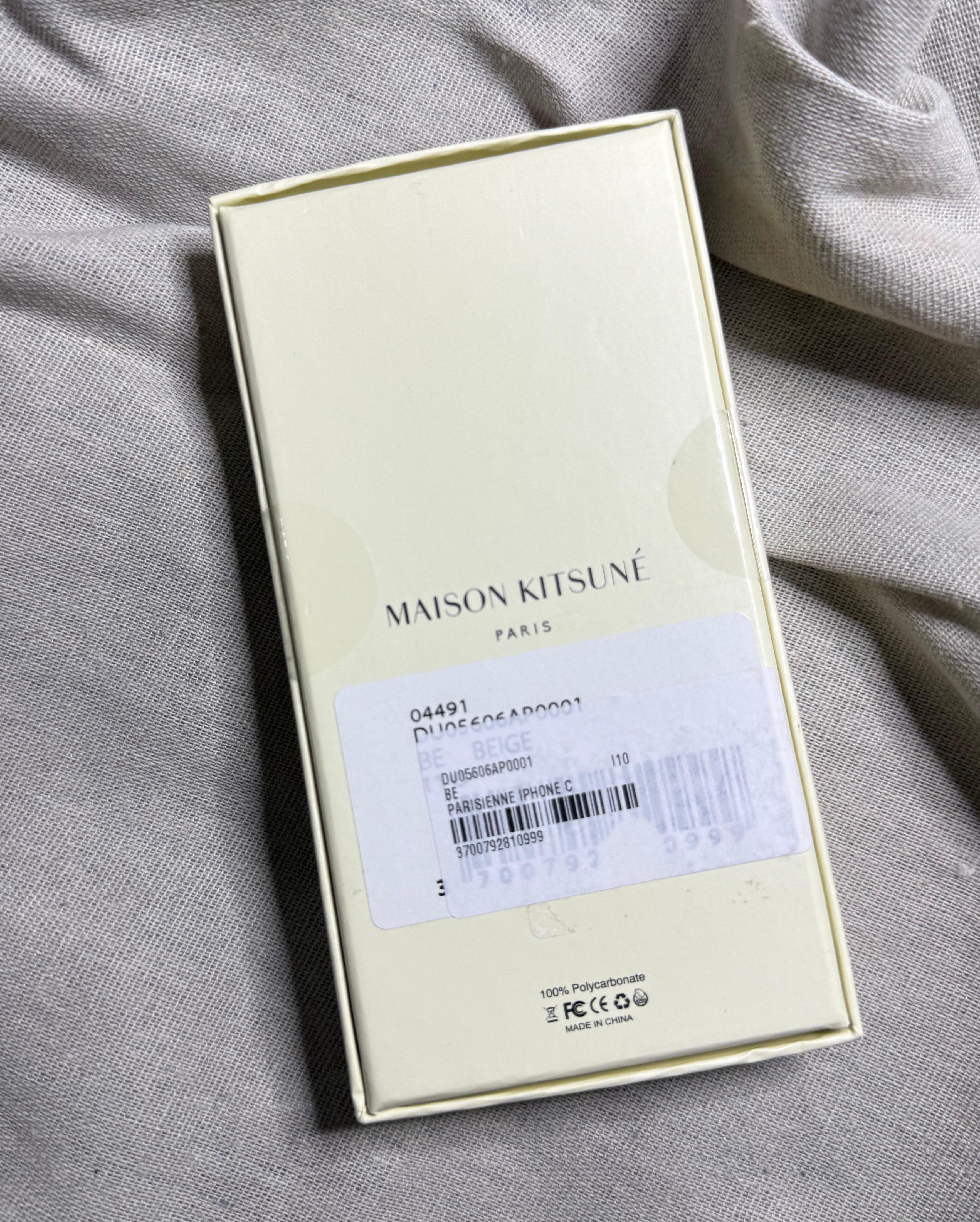 ✨ Neuve 70€ Maison Kitsuné coque iPhone X et XS full set ✨