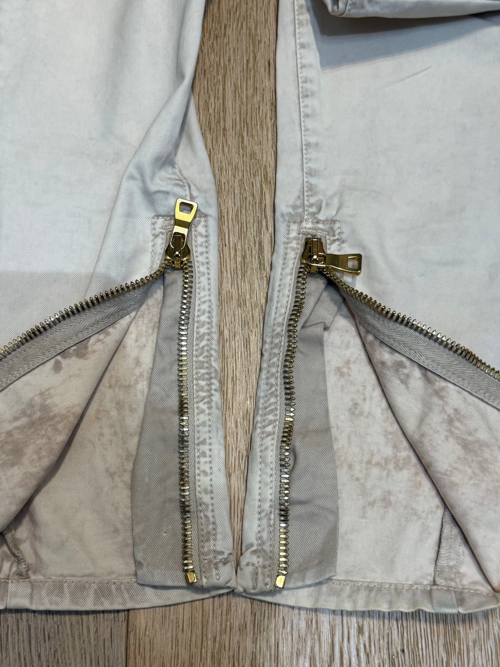 ✨ PIÈCE COLLECTOR – Jean Balmain Blanc Tie-Dye (Taille 36)✨