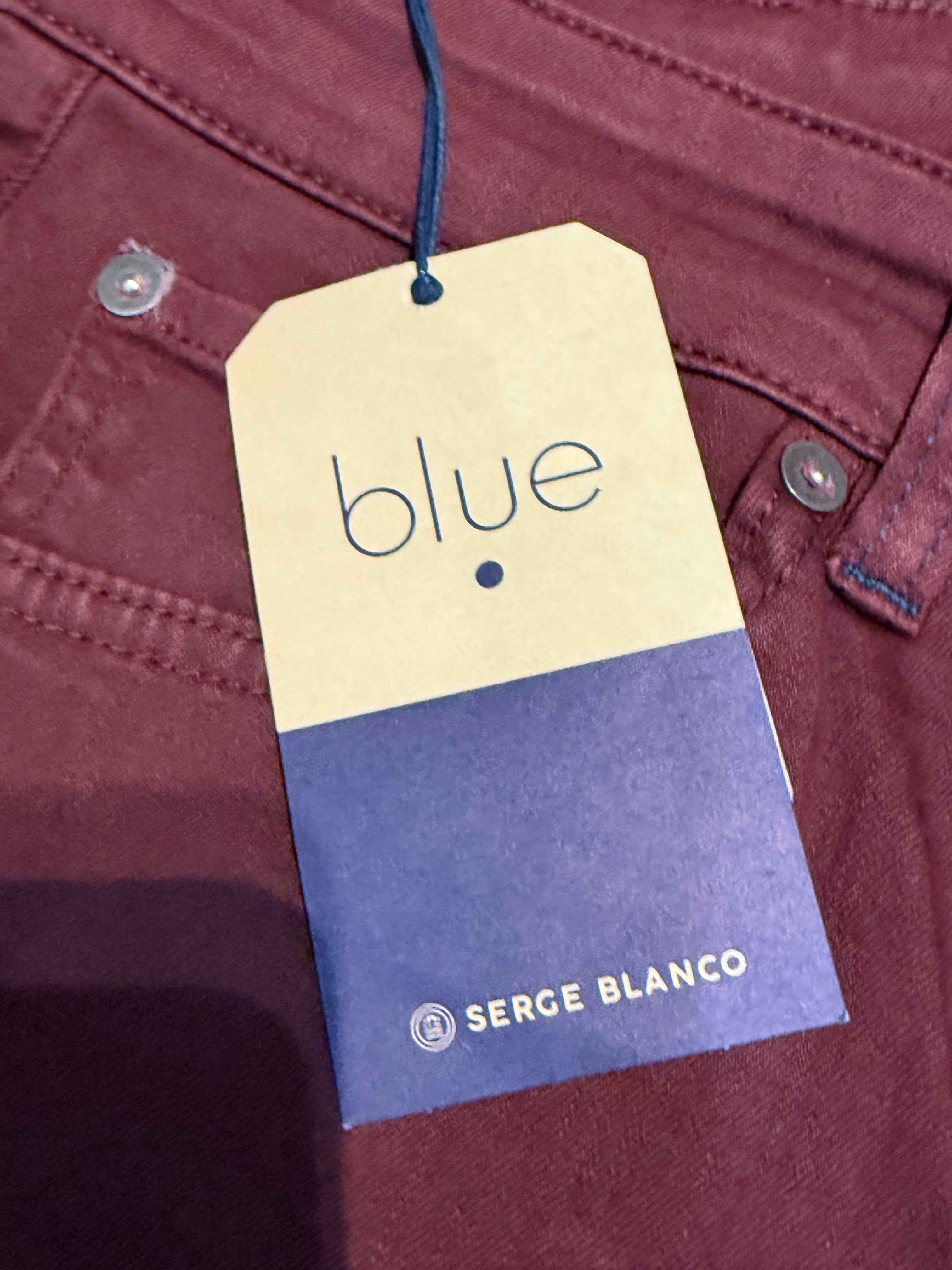 Neuf avec étiquette 115€ Serge Blanco bordeaux homme T31