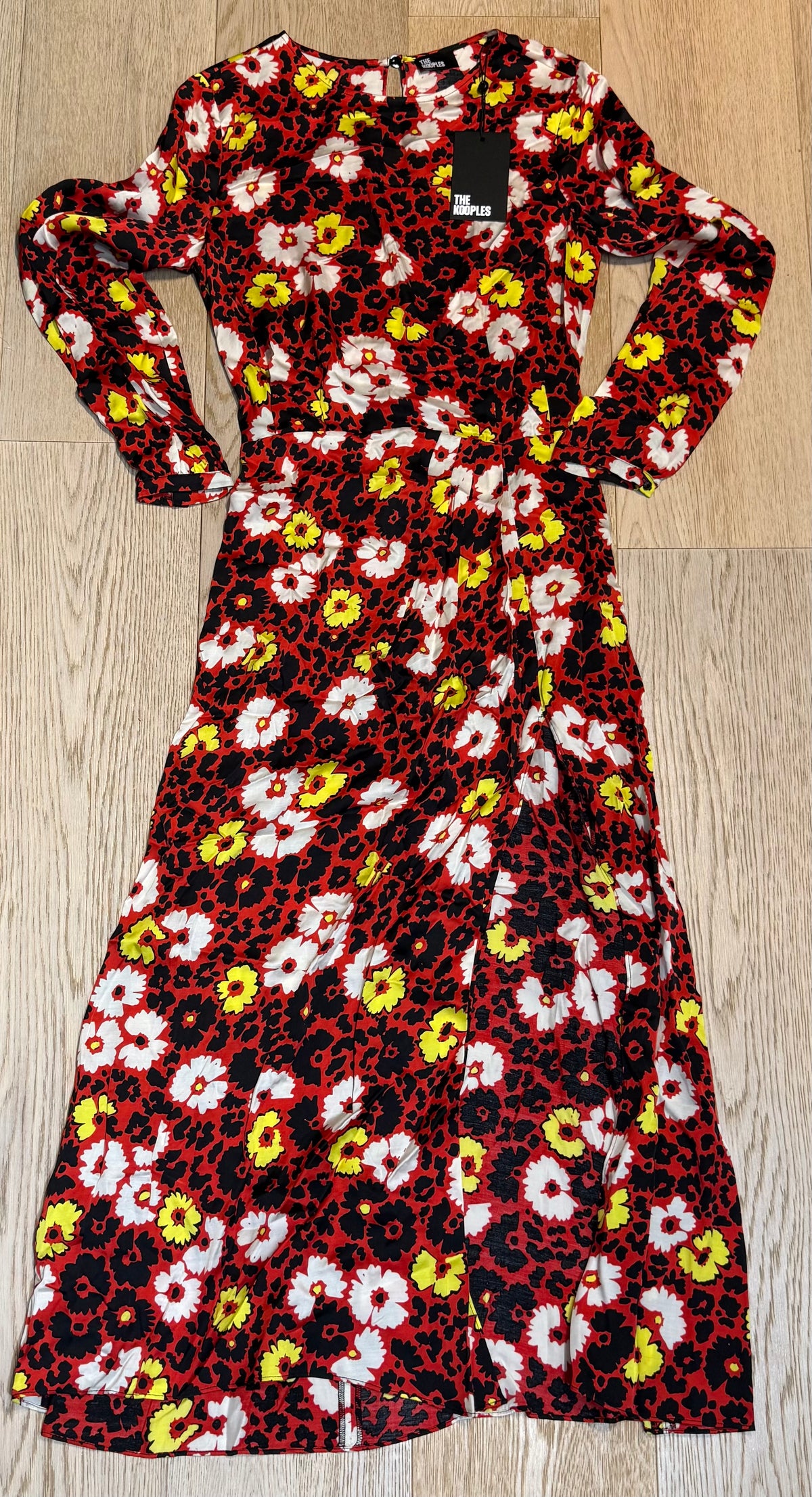 ✨ Neuve 295€ - The Kooples - Longue Robe fleurie - T36 S ✨