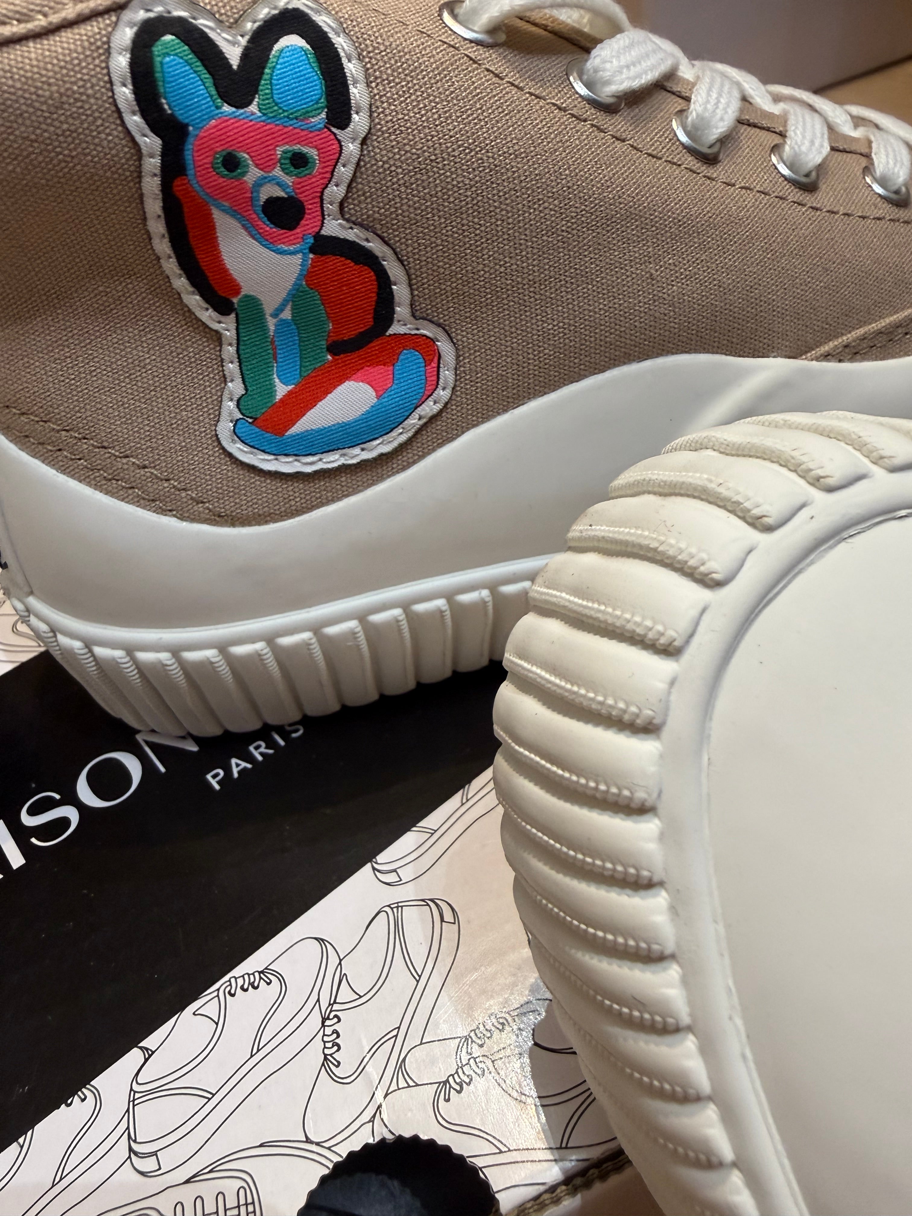 ✨ Neuves 230€ Exceptionnelles Maison Kitsuné T37 baskets montantes ✨