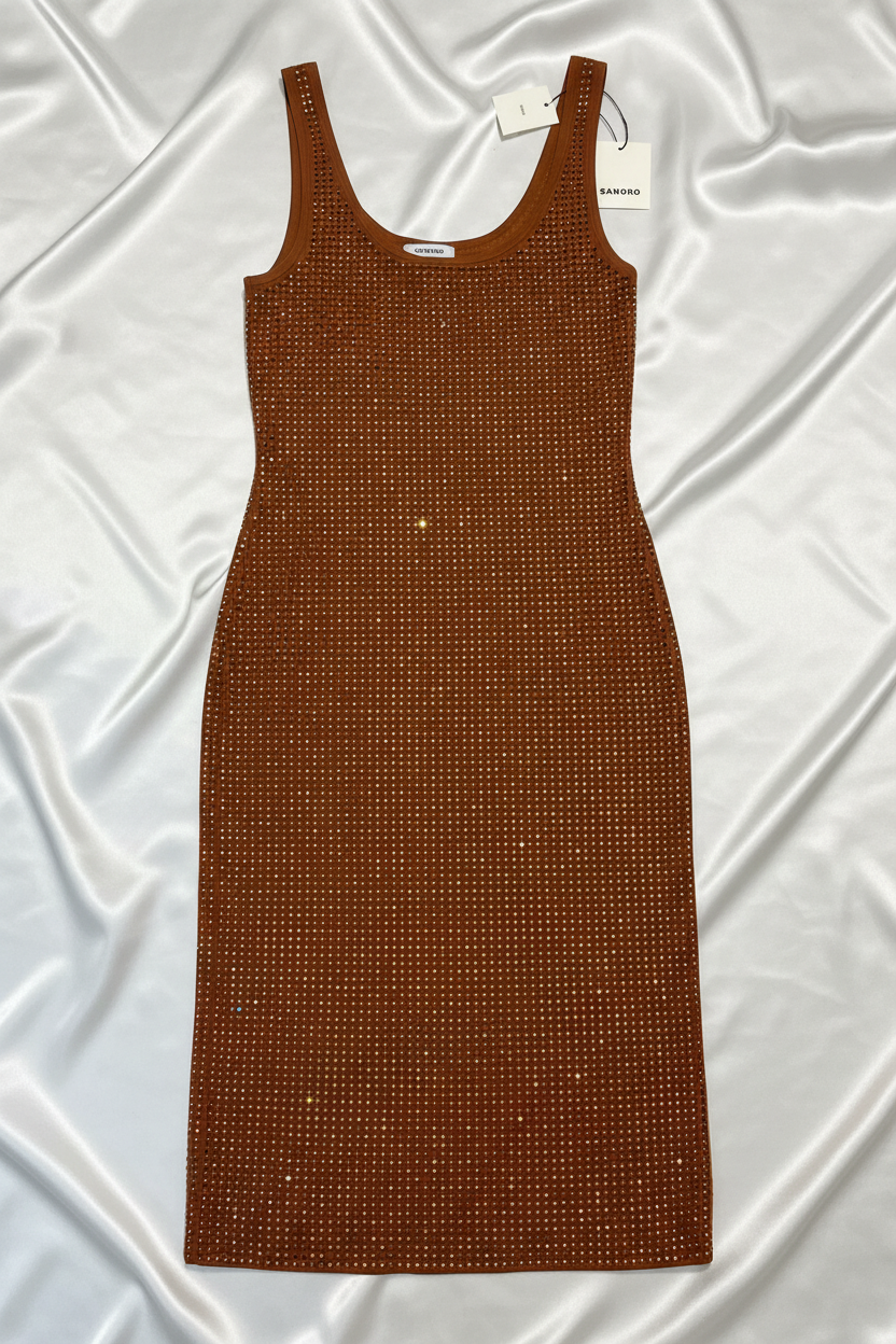 ✨ Neuve valeur 515€ Robe Full Strass Sandro T36 ✨