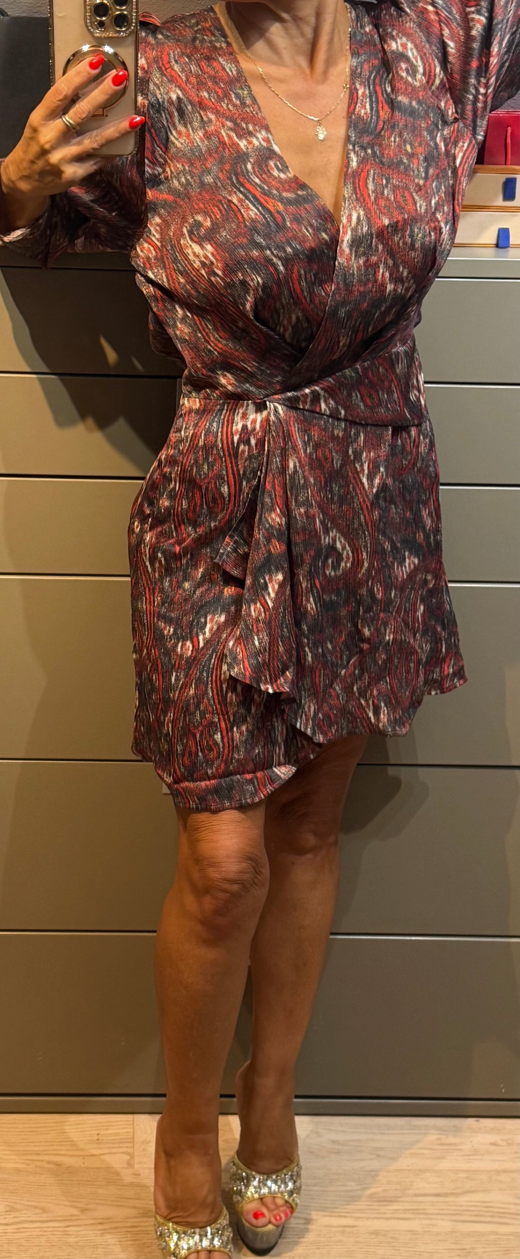 ✨ Neuve 535€ IRO Paris Robe «Chaytonspe » 100% Soie 36 ok 38 ✨