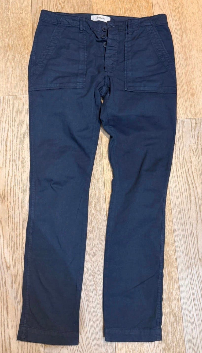 ✨ Ba&sh - Pantalon Cargo bleue marine - T36 ok 38 ✨