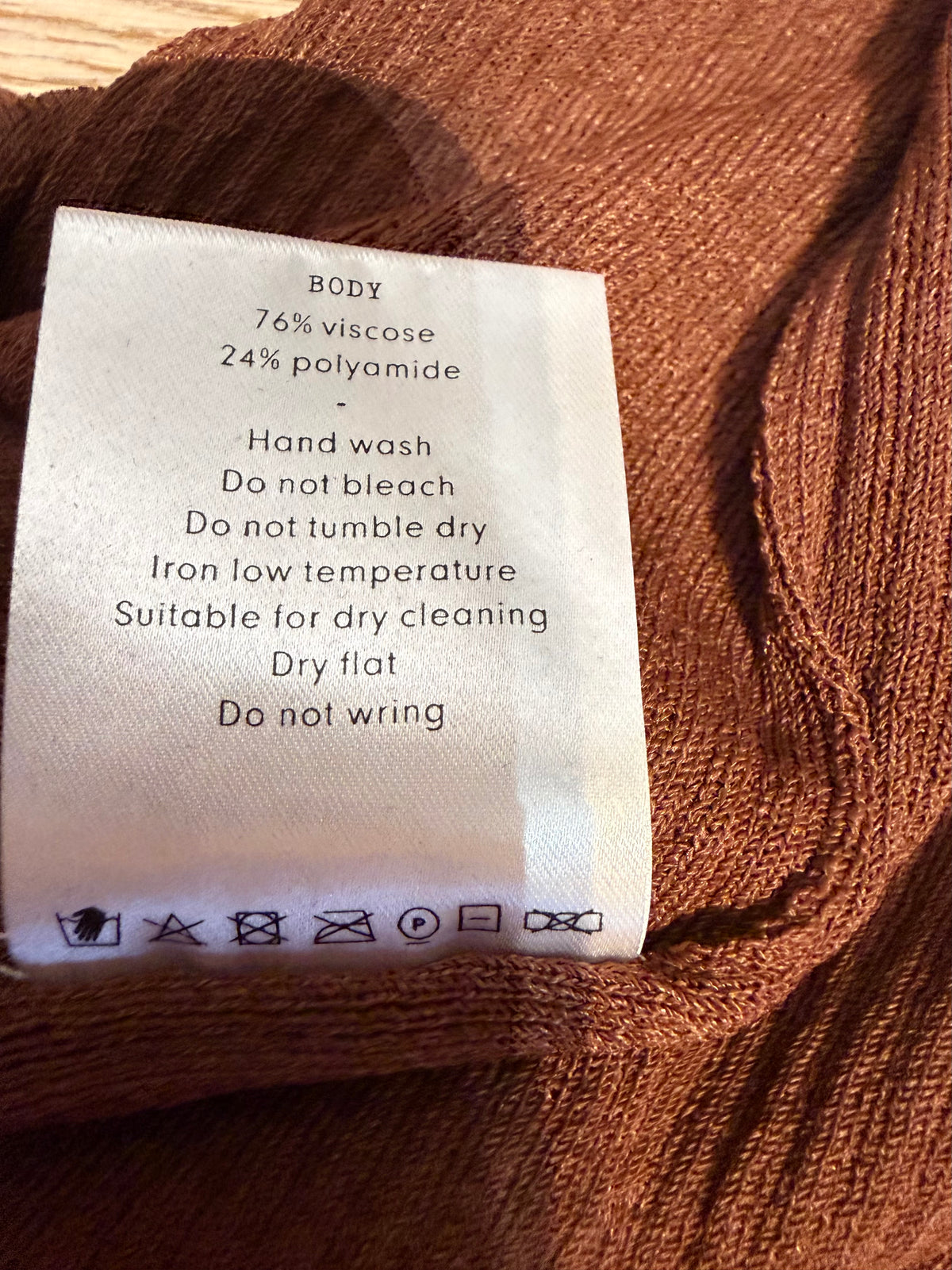 ✨ Neuve 850€! AERON robe asymétrique marron S ok M ✨