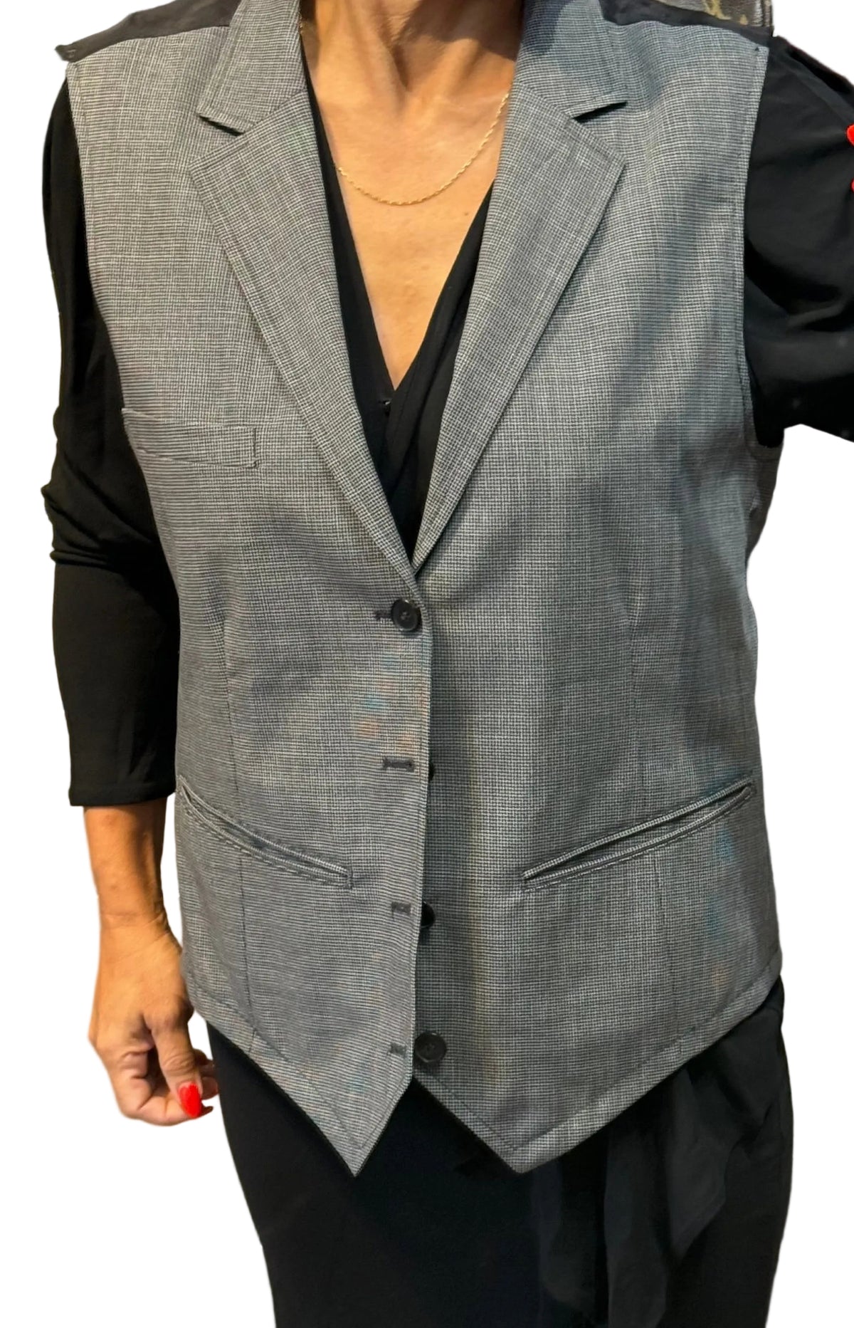 ✨ Lagerfeld - Gilet costume - M homme - L femme ✨