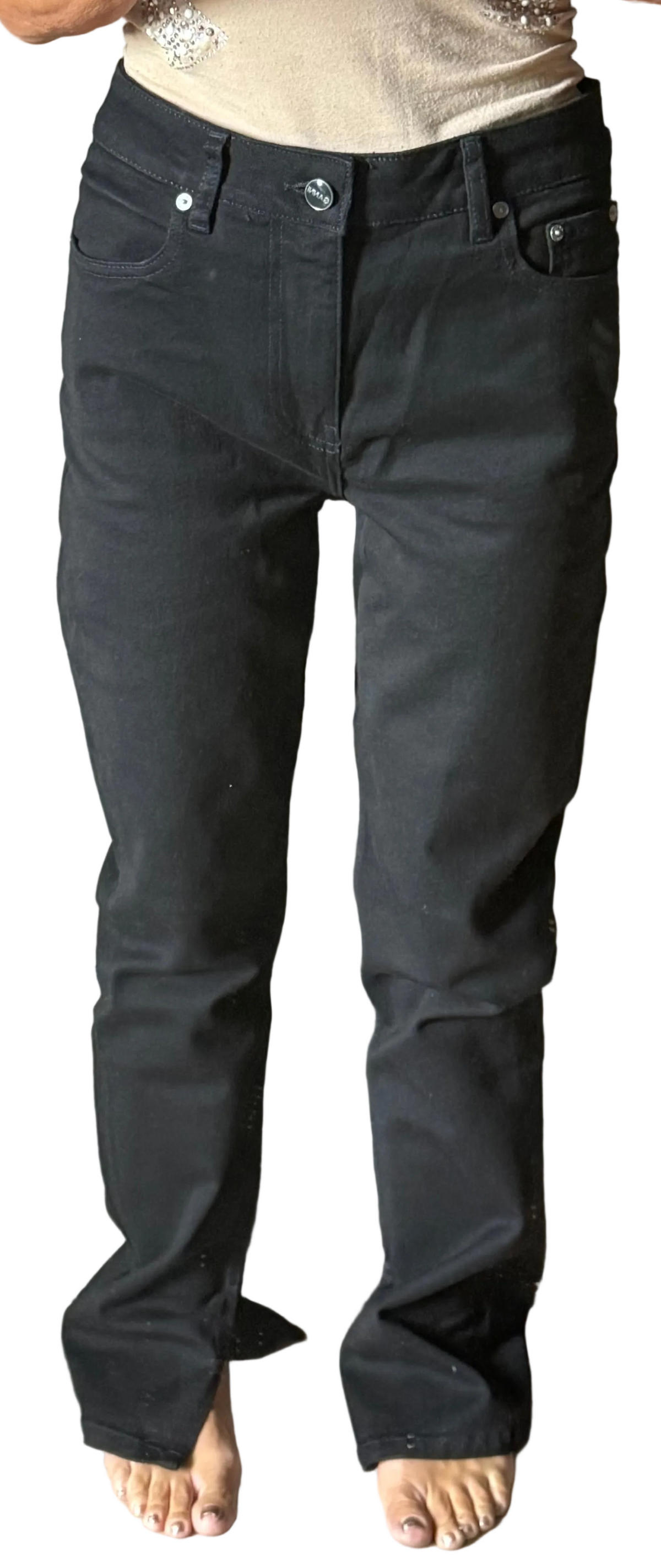 ✨ Neuf 165€ - Ganni - Jean noir Beksi - W29/L34 (38/40FR) ✨