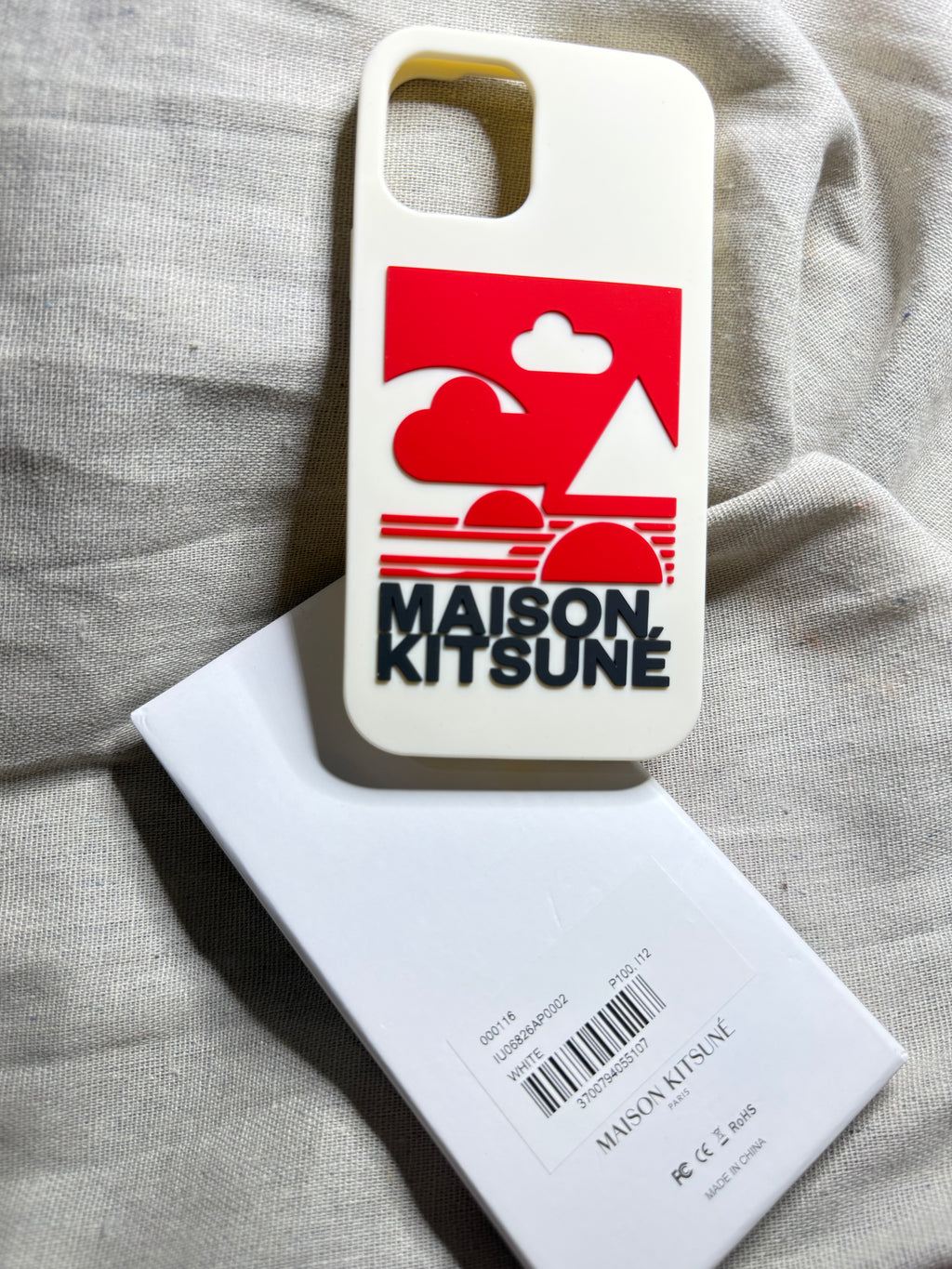 ✨ Neuve 70€ Maison Kitsuné coque iPhone 12 et 12 pro full set ✨