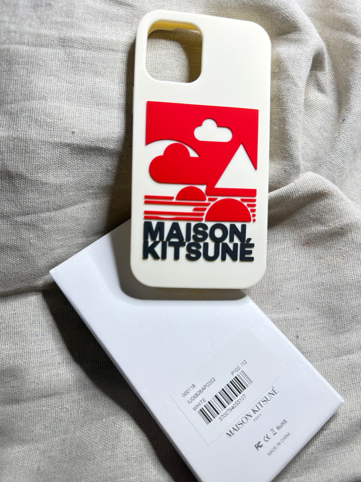 ✨ Neuve 70€ Maison Kitsuné coque iPhone 12 et 12 pro full set ✨