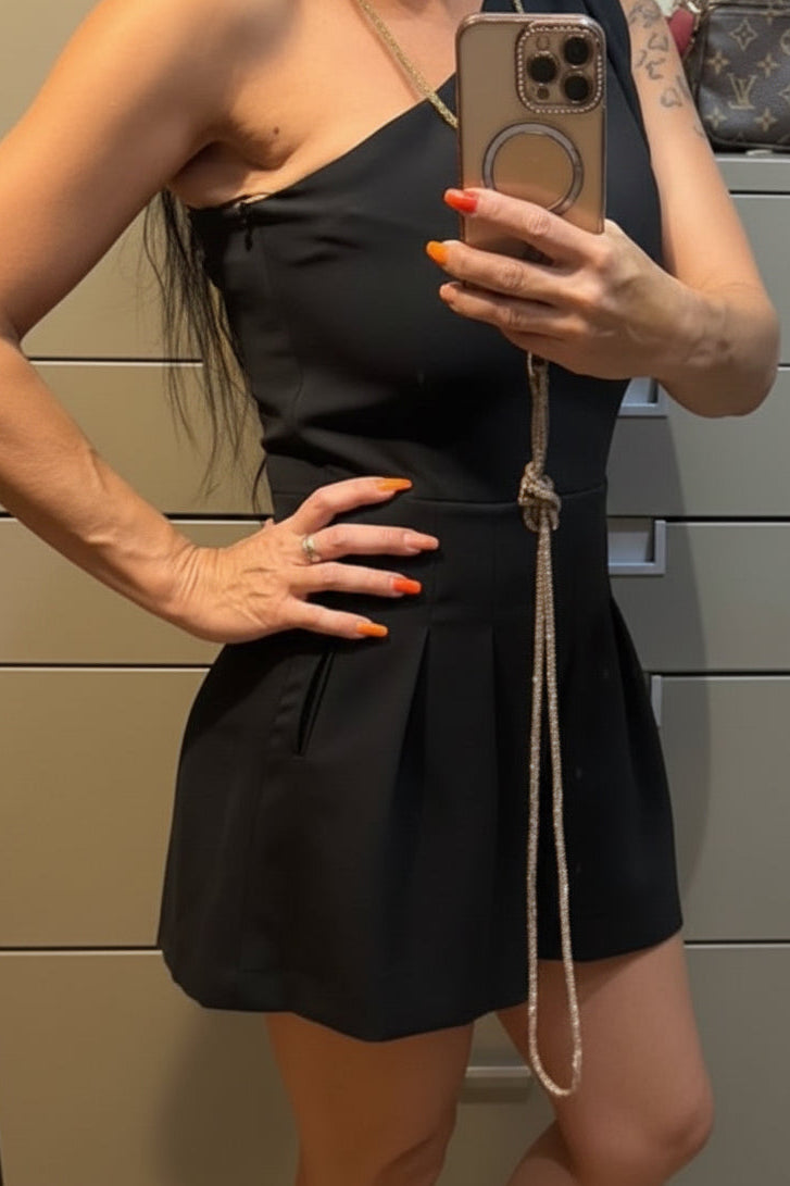 ✨ Neuf 395€ Combishort asymétrique IRO Paris « Paloa » — Taille 36 ✨