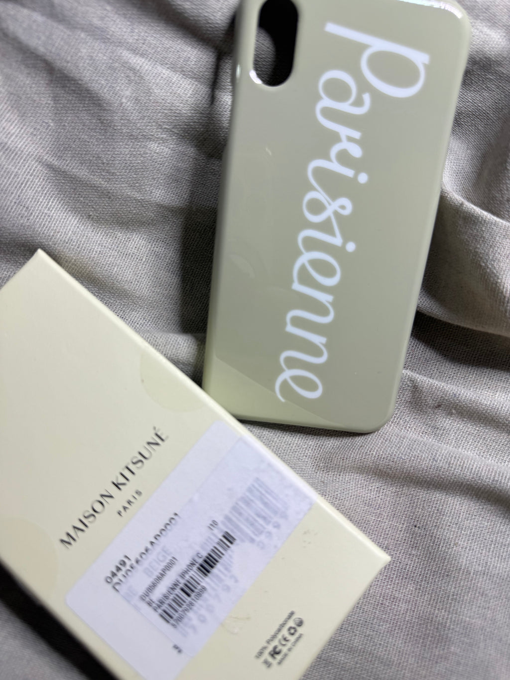 ✨ Neuve 70€ Maison Kitsuné coque iPhone X et XS full set ✨