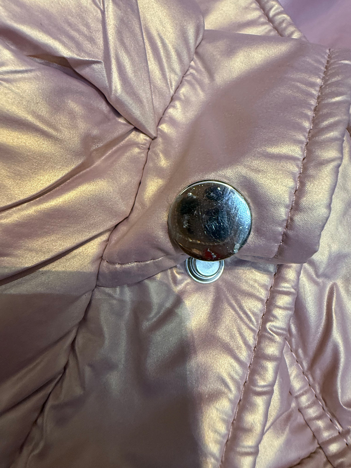 ✨ Neuve 130€ Diab’less - Doudoune Rose Métal - XL ok XXL ✨