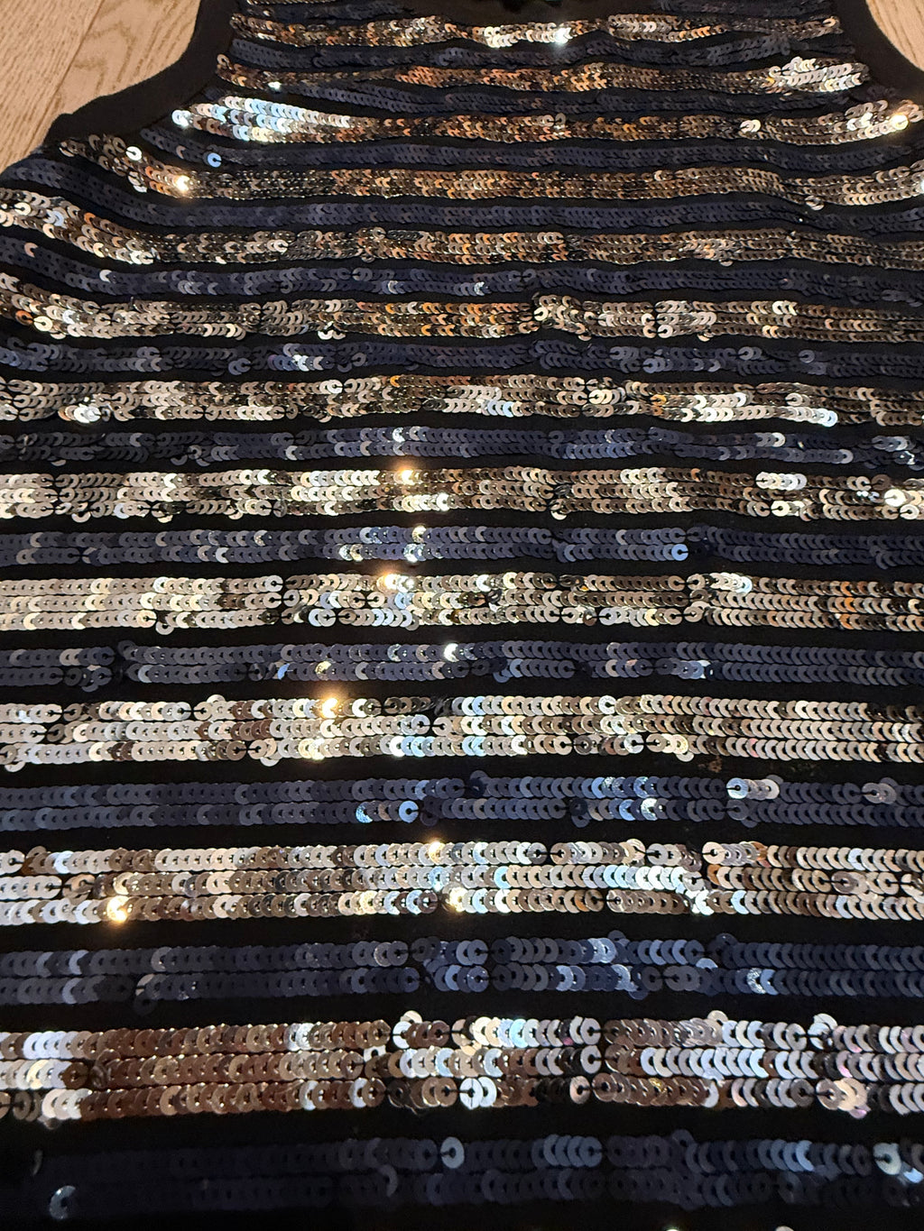 ✨ Claudie Pierlot - Haut sequins rayés - T36 ✨