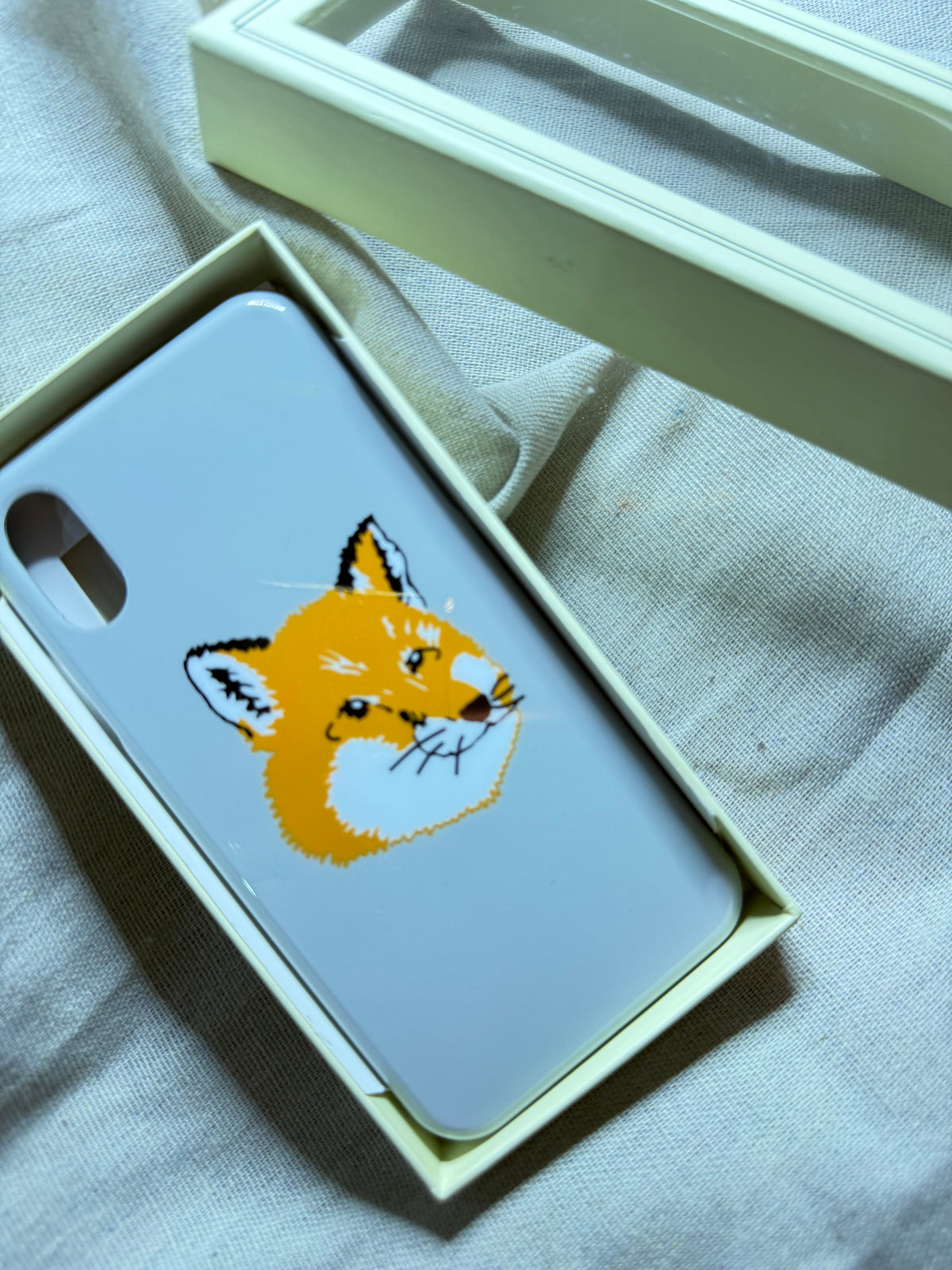 ✨ Neuve 70€ Maison Kitsuné coque iPhone X et XS full set 🦊 ✨