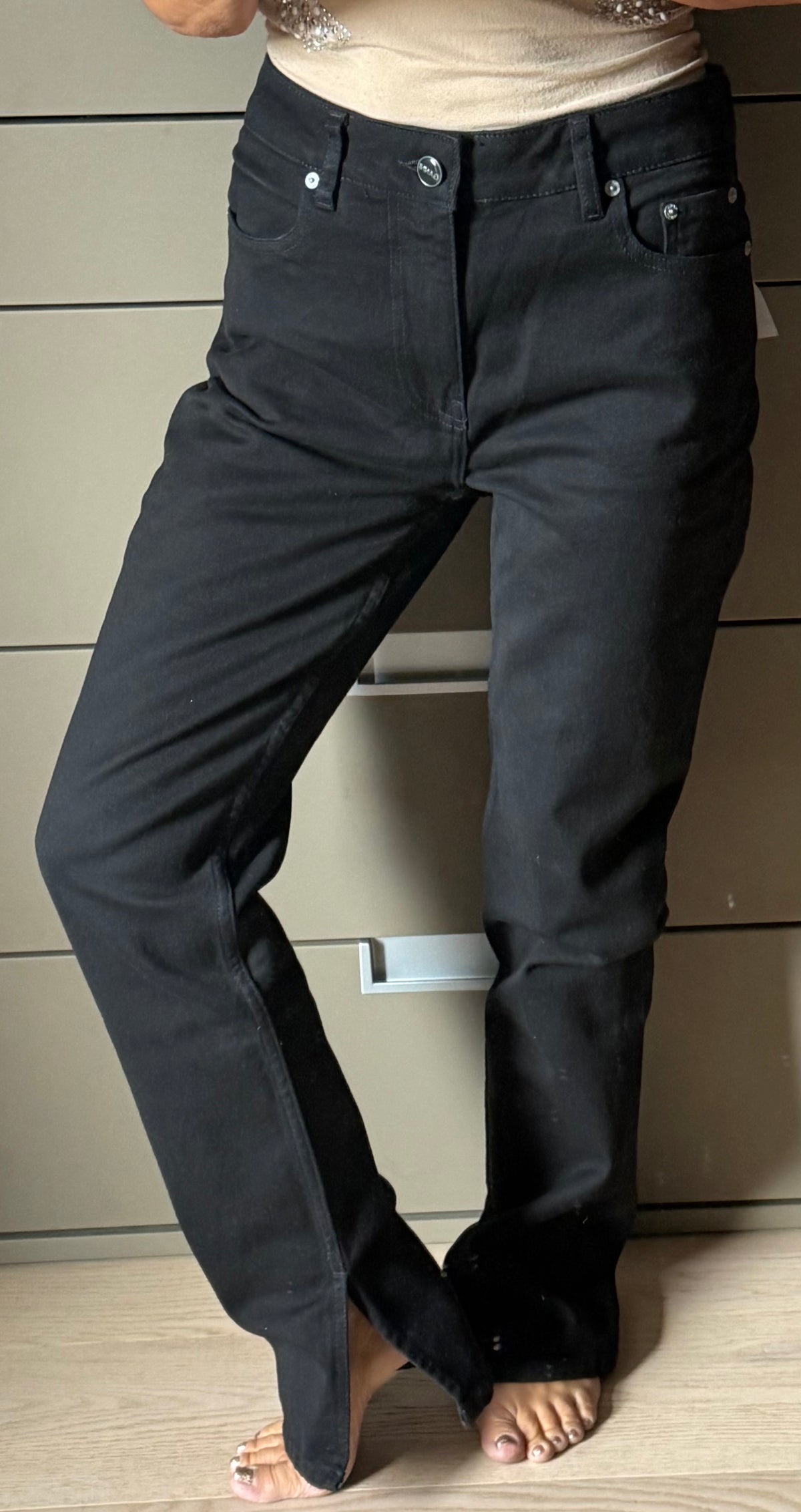 ✨ Neuf 165€ - Ganni - Jean noir Beksi - W29/L34 (38/40FR) ✨