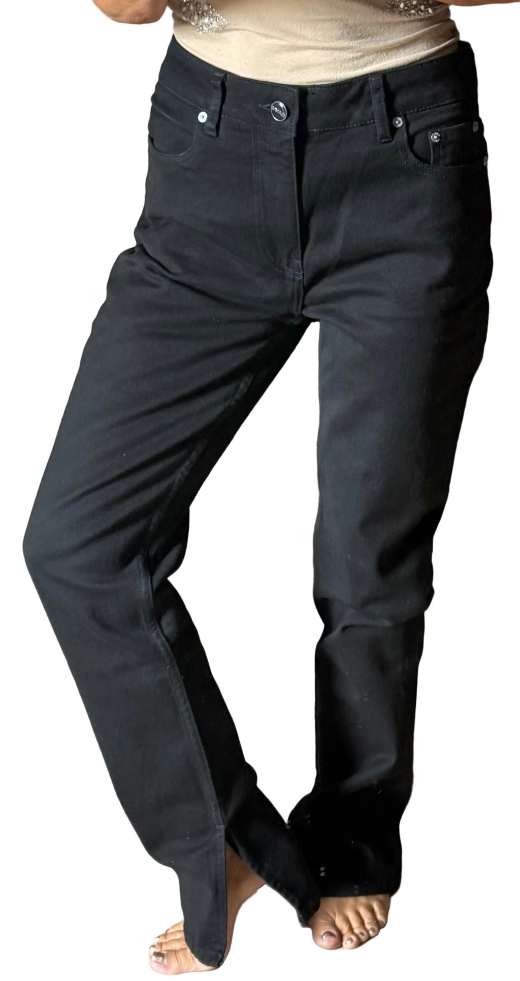 ✨ Neuf 165€ - Ganni - Jean noir Beksi - W29/L34 (38/40FR) ✨