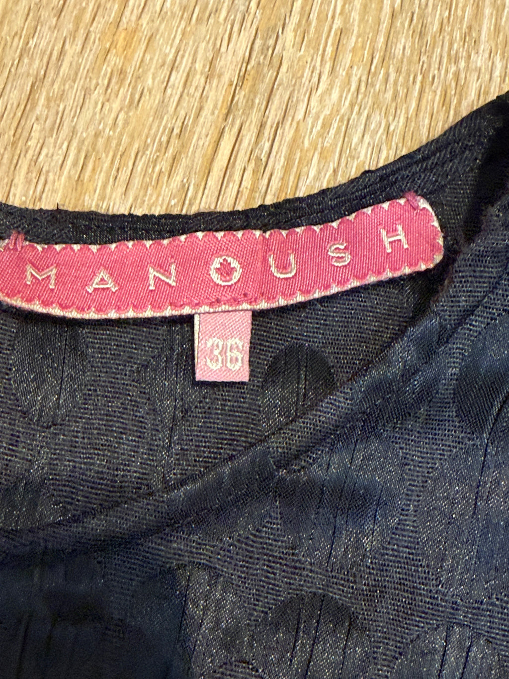 ✨ Manoush - Tunisien noire oversize T36 ✨