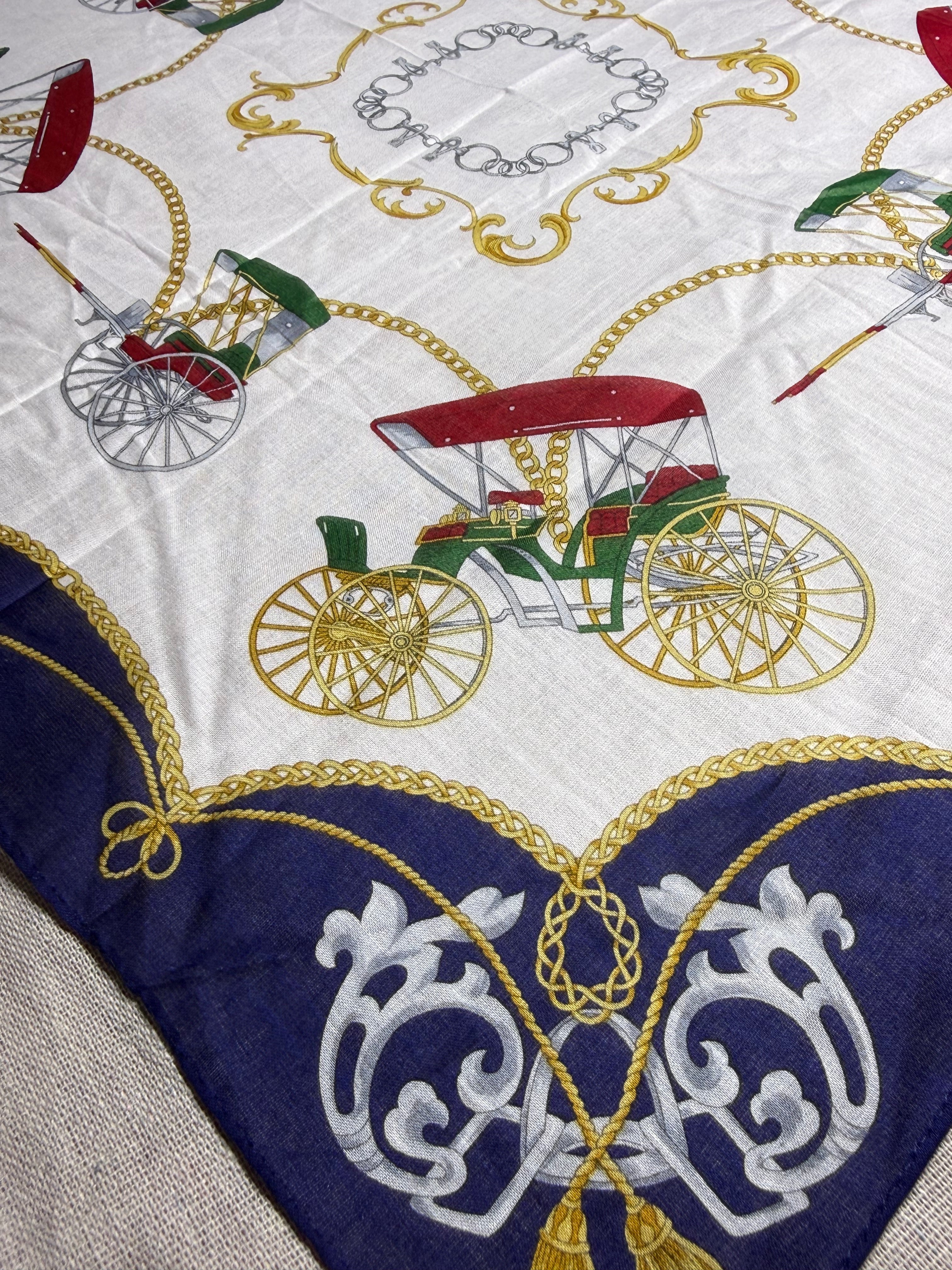 ✨ Neuf 230€ Foulard carré vintage Celine Paris ✨