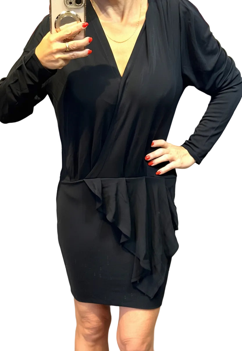 ✨ Neuve 365€ - IRO - Robe cache cœur - T 34 ok 36 ✨