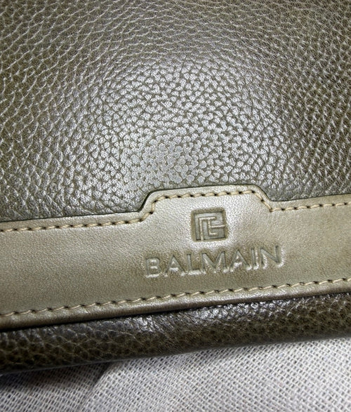 ✨ Balmain - Long Portefeuille Wallet kaki ✨