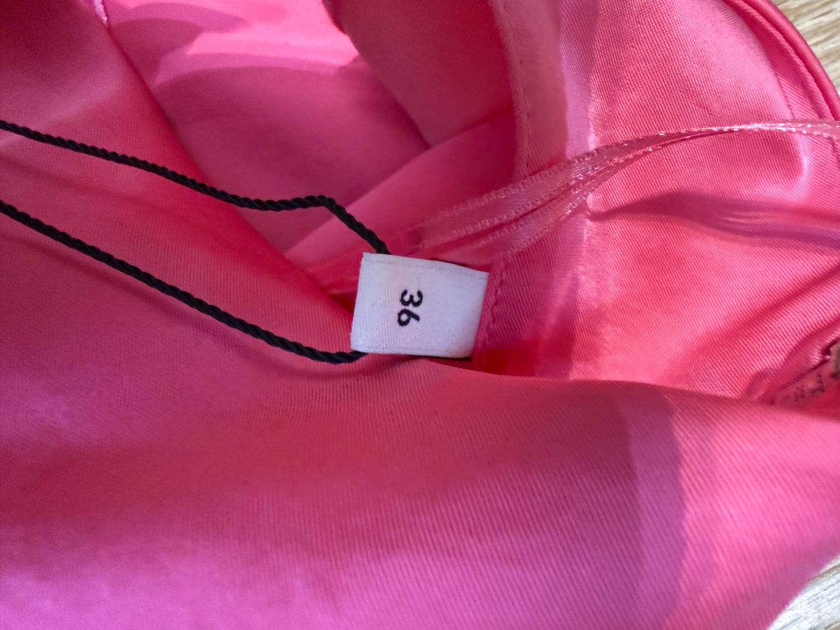 ✨ Neuve 325€ - Claudie Pierlot - Robe asymétrique Rose - T36 ✨