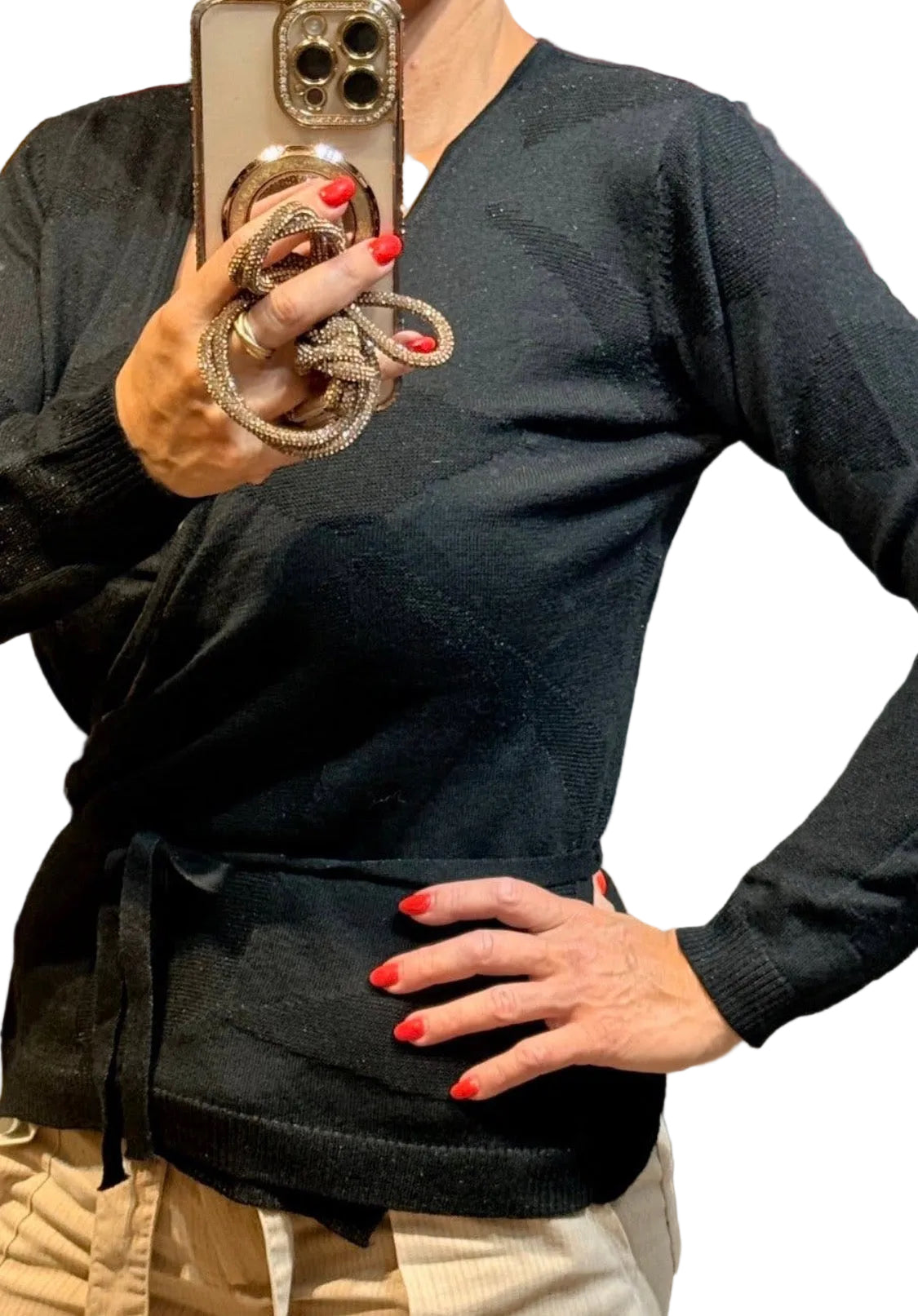 ✨ Neuf 79€ - Diab’less - Gilet cache cœur couleur au choix -Taille unique ✨