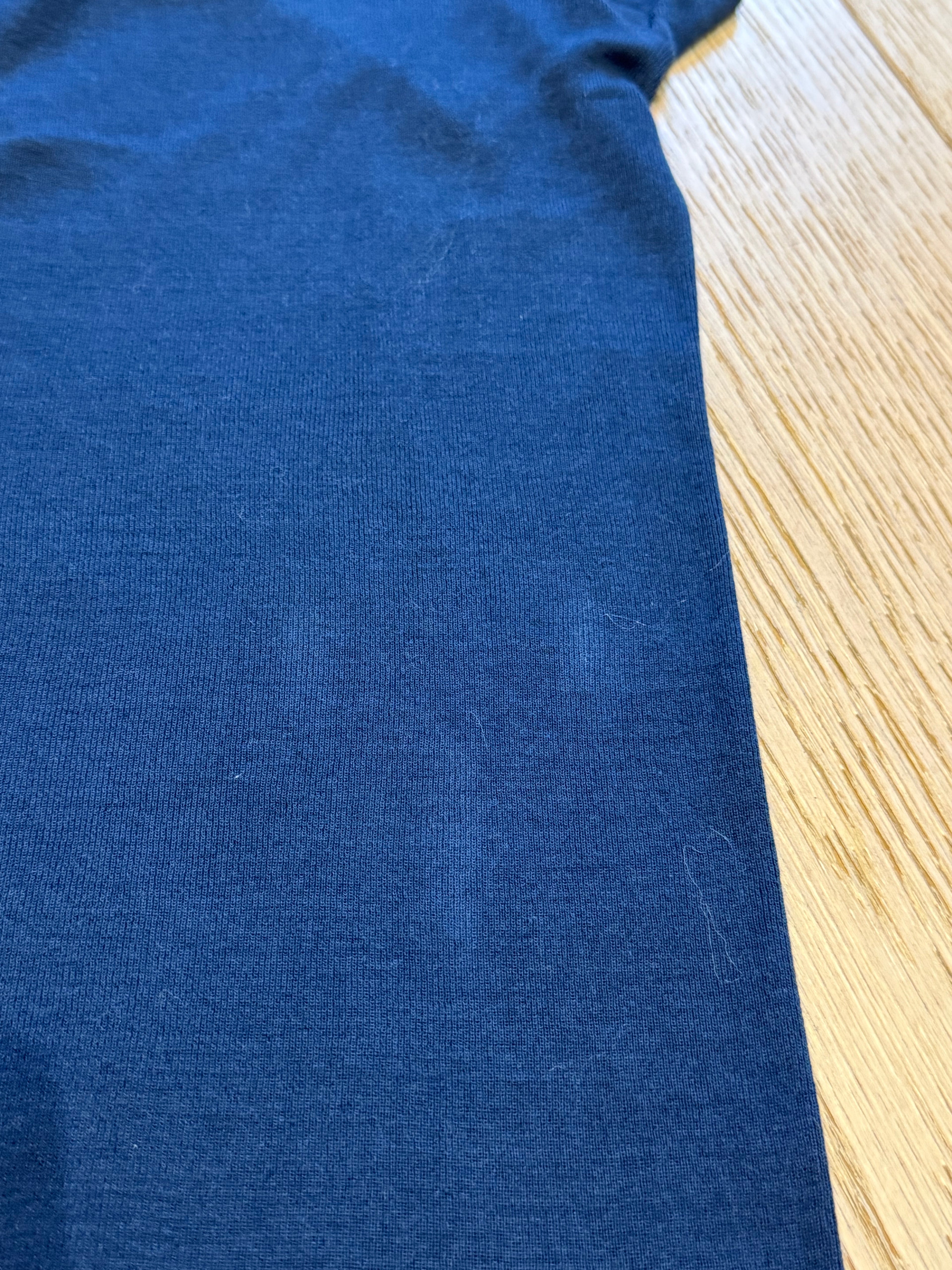 ✨ T-shirt col tunisien Vanessa Bruno – Bleu Marine – Taille 2 (38) ✨