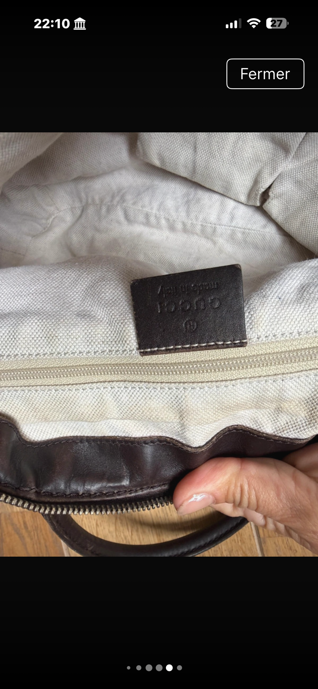 ✨ Gucci Sukey Toilette Jacquard Vintage ✨