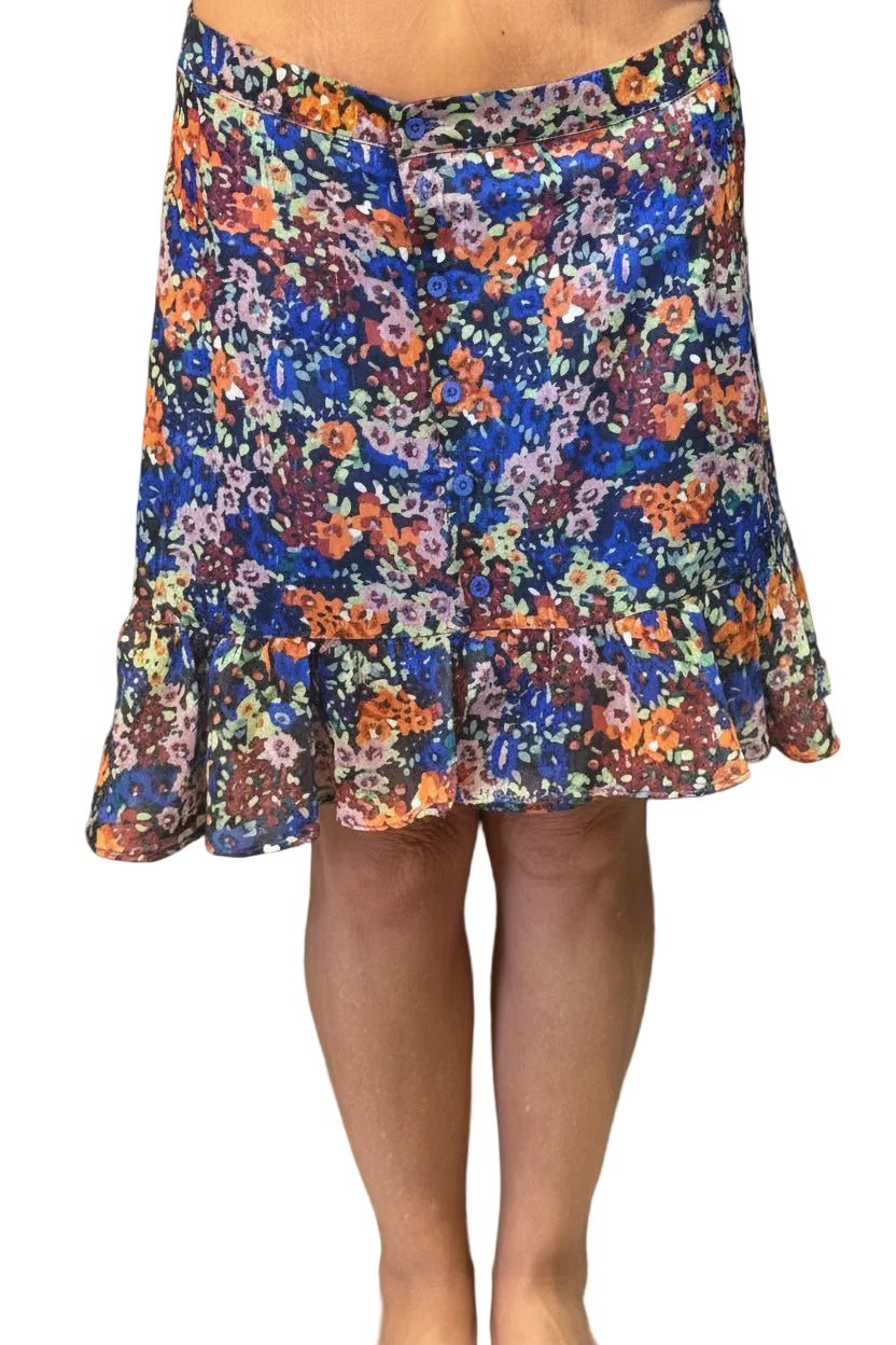 ✨ Neuve 89€ - Diab’less - jupe fleurie Taille M 38 ✨